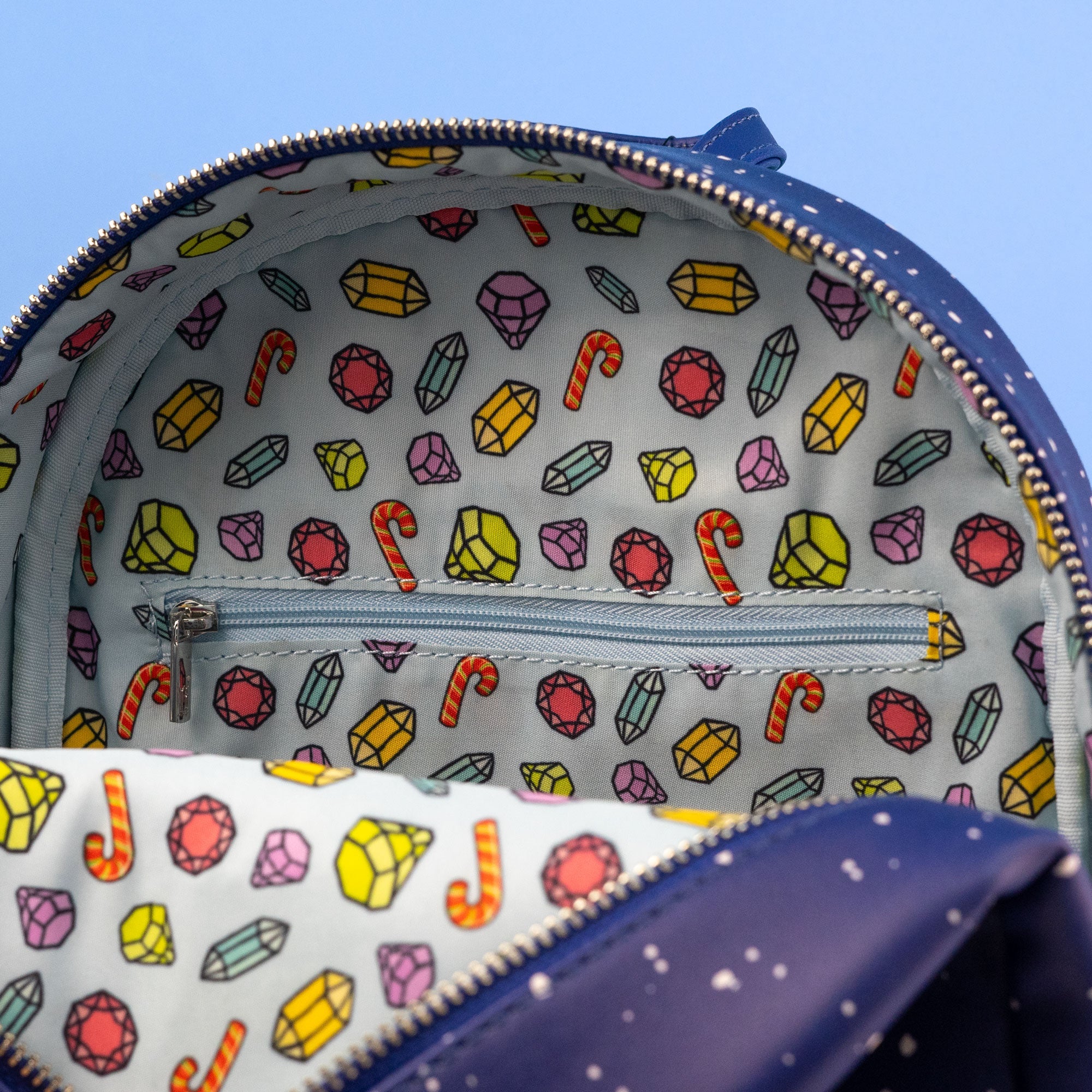 Loungefly x Disney Snow White and the Seven Dwarfs Christmas Scene Backpack - Image 7