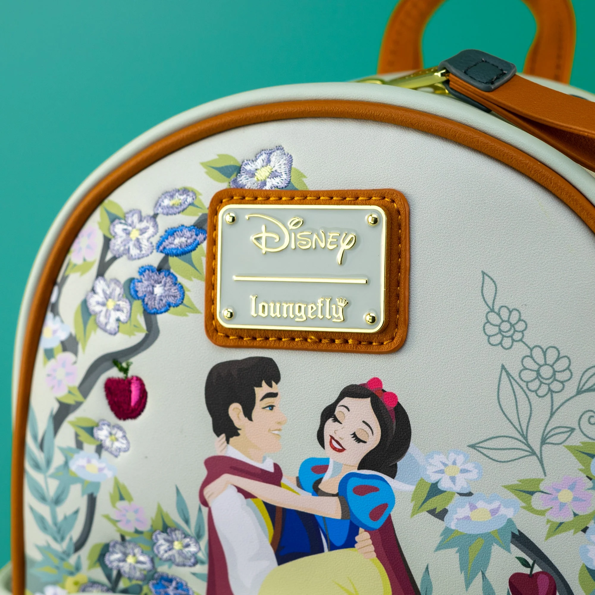 Loungefly x Disney Snow White and the Seven Dwarfs Floral Mini Backpack - Image 2