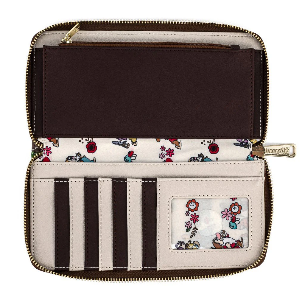 Loungefly x Disney Snow White and the Seven Dwarfs Multi Scene Purse - Image 3