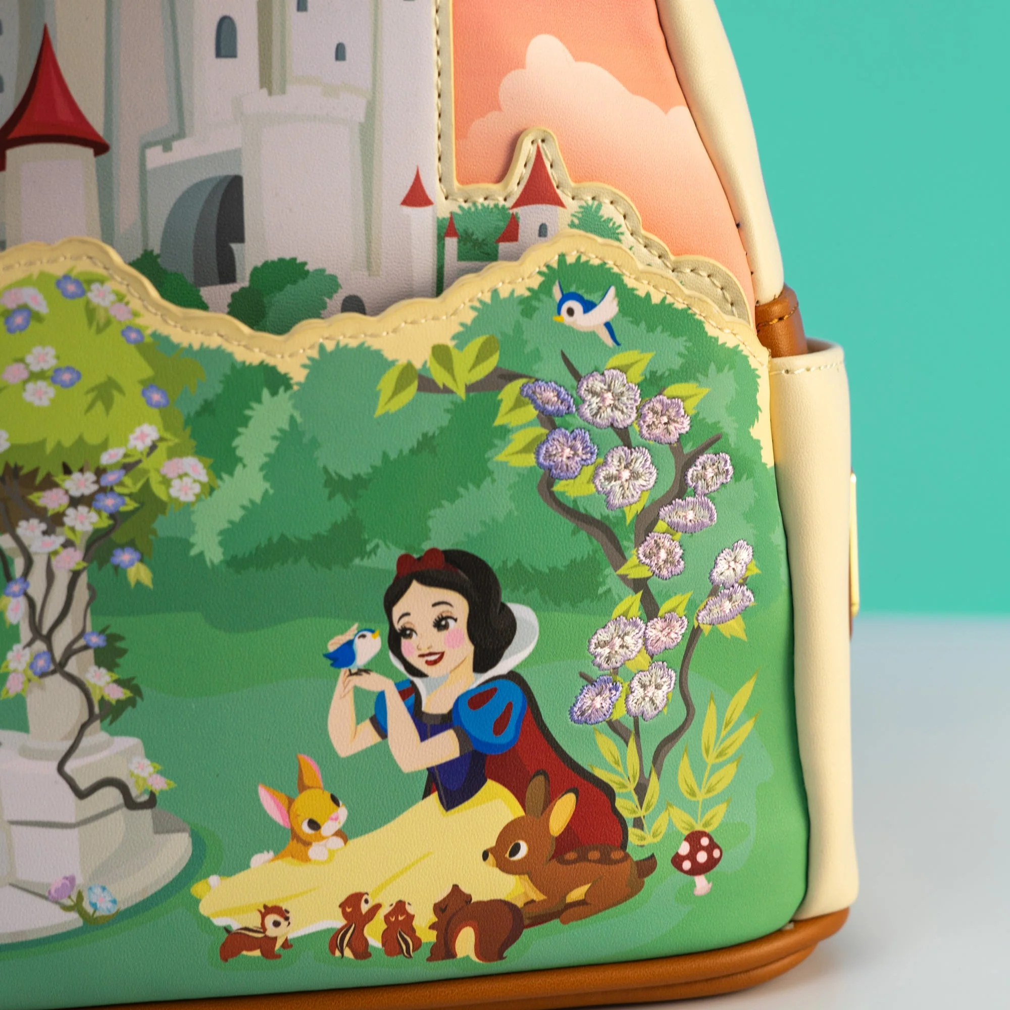 Loungefly x Disney Snow White Princess Castle Series Mini Backpack - Image 3