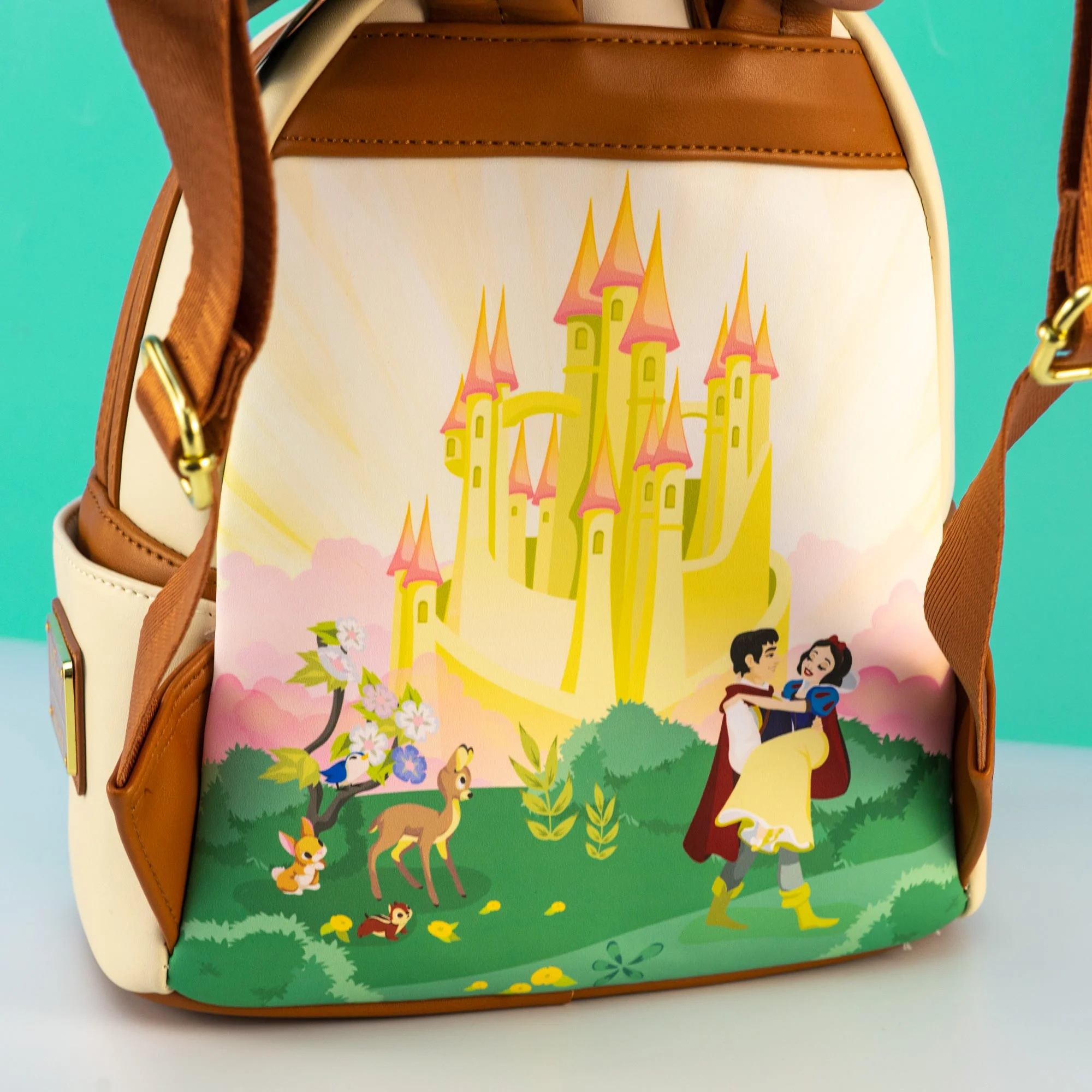 Loungefly x Disney Snow White Princess Castle Series Mini Backpack - Image 4