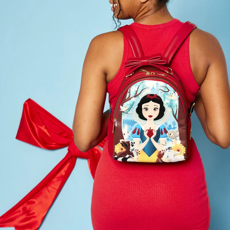 Loungefly x Disney Snow White Classic Apple Mini Backpack - Image 2