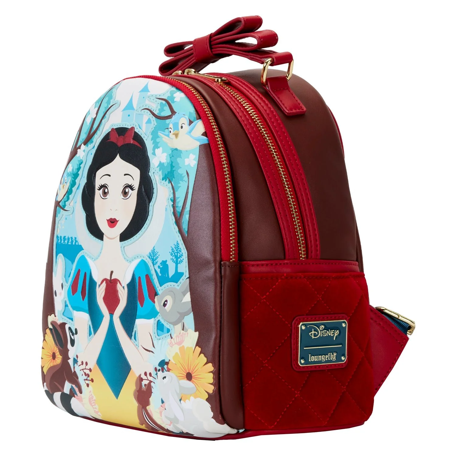 Loungefly x Disney Snow White Classic Apple Mini Backpack - Image 3