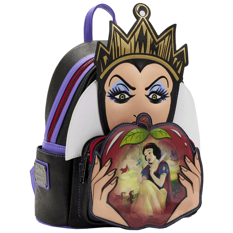 Loungefly x Disney Snow White Villains Evil Queen Mini Backpack - Image 2