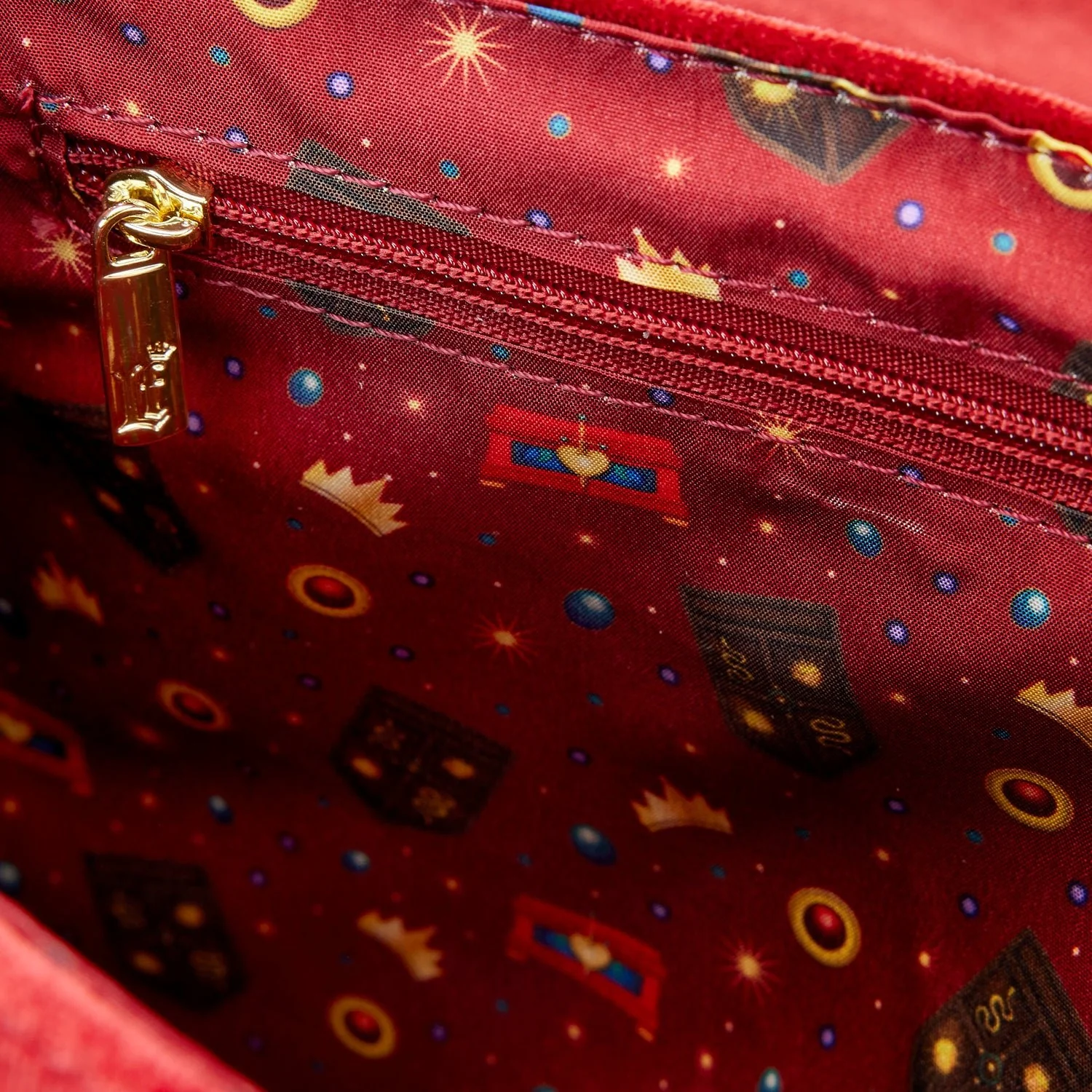 Loungefly x Disney Snow White Evil Queen Throne Crossbody Bag - Image 5