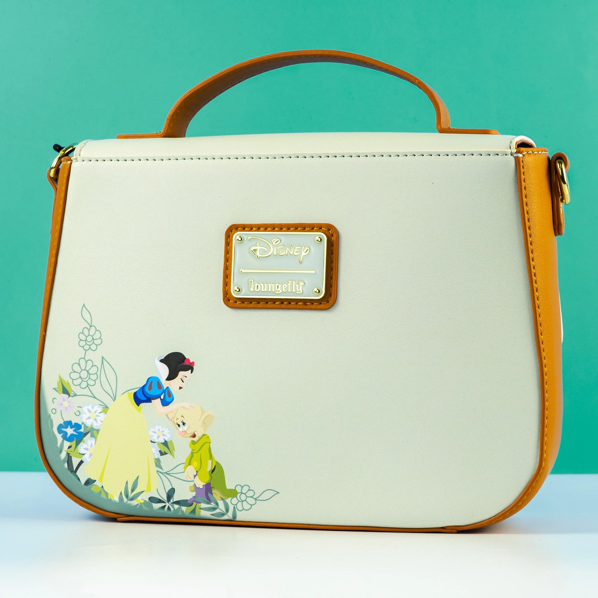 Loungefly x Disney Snow White and the Seven Dwarfs Floral Crossbody Bag - Image 2