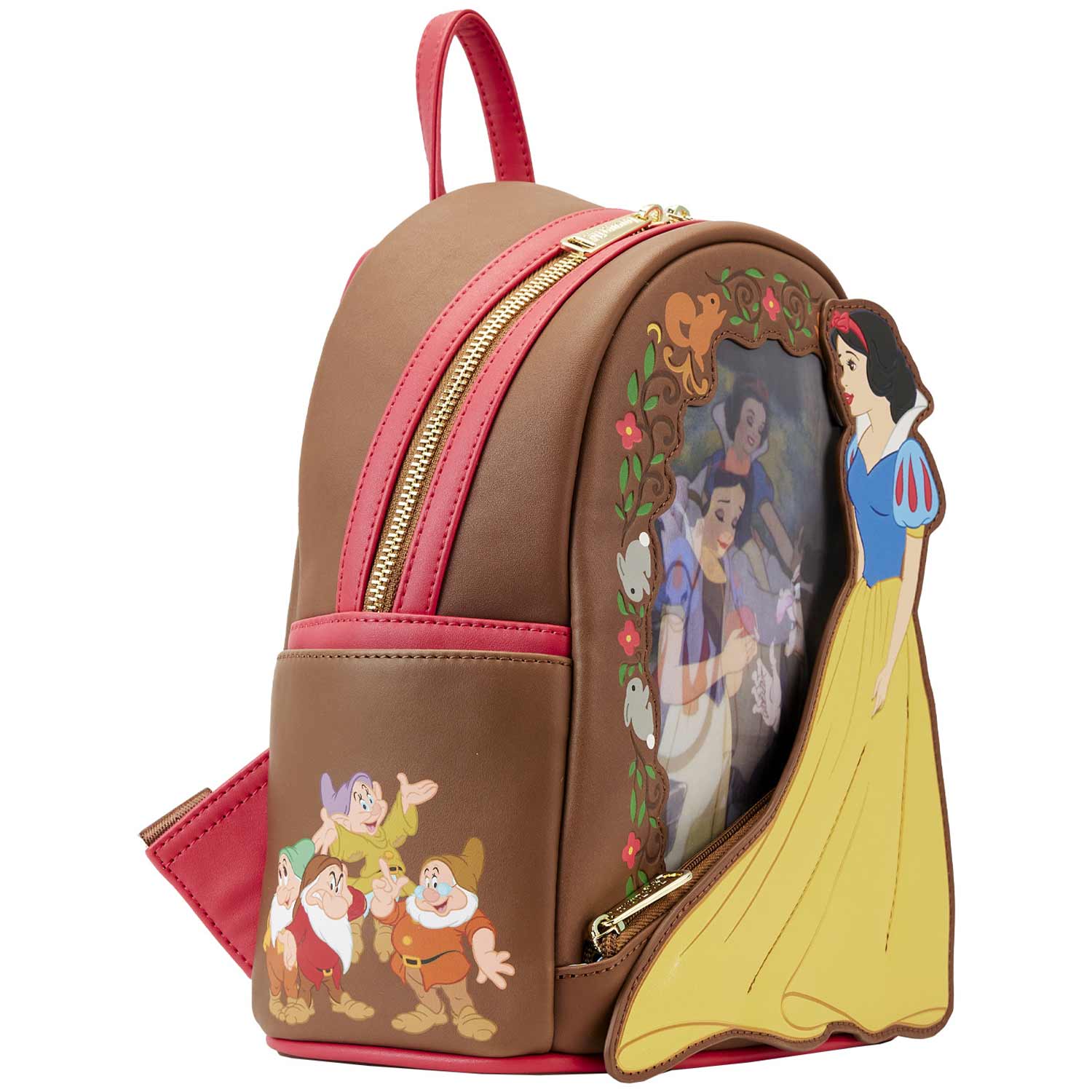 Loungefly x Disney Snow White Lenticular Mini Backpack - Image 3
