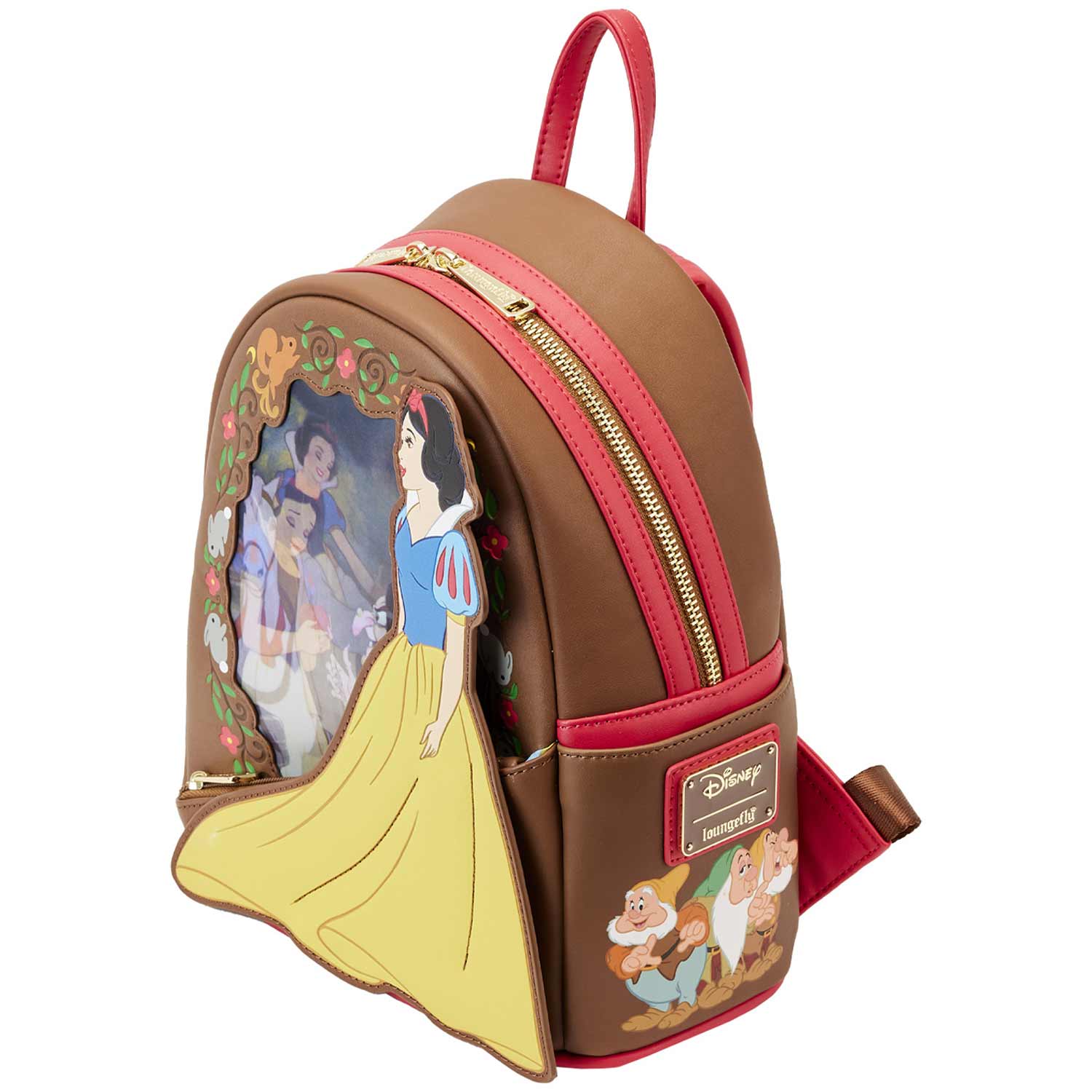 Loungefly x Disney Snow White Lenticular Mini Backpack - Image 5