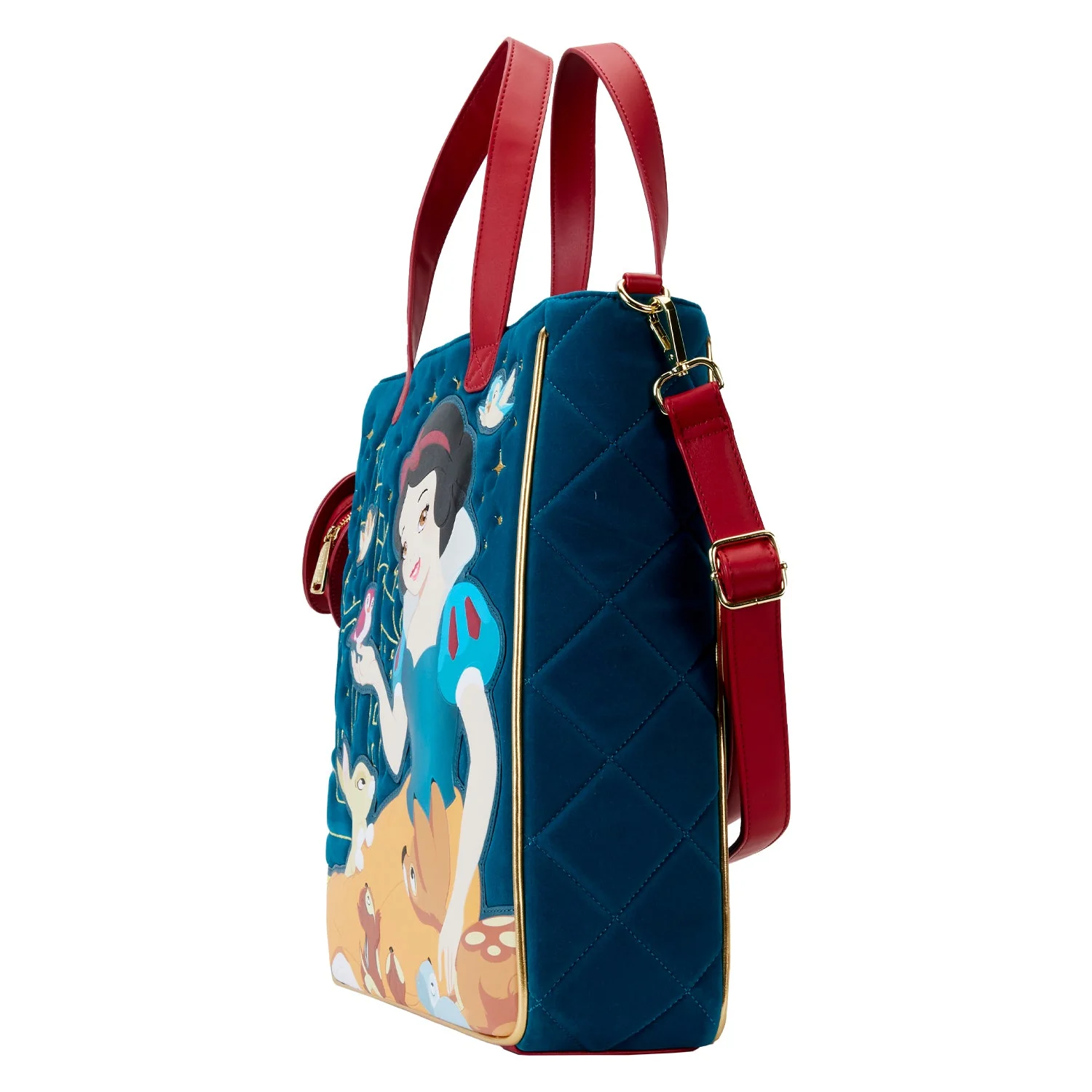 Loungefly x Disney Snow White Quilted Tote Bag - Image 5