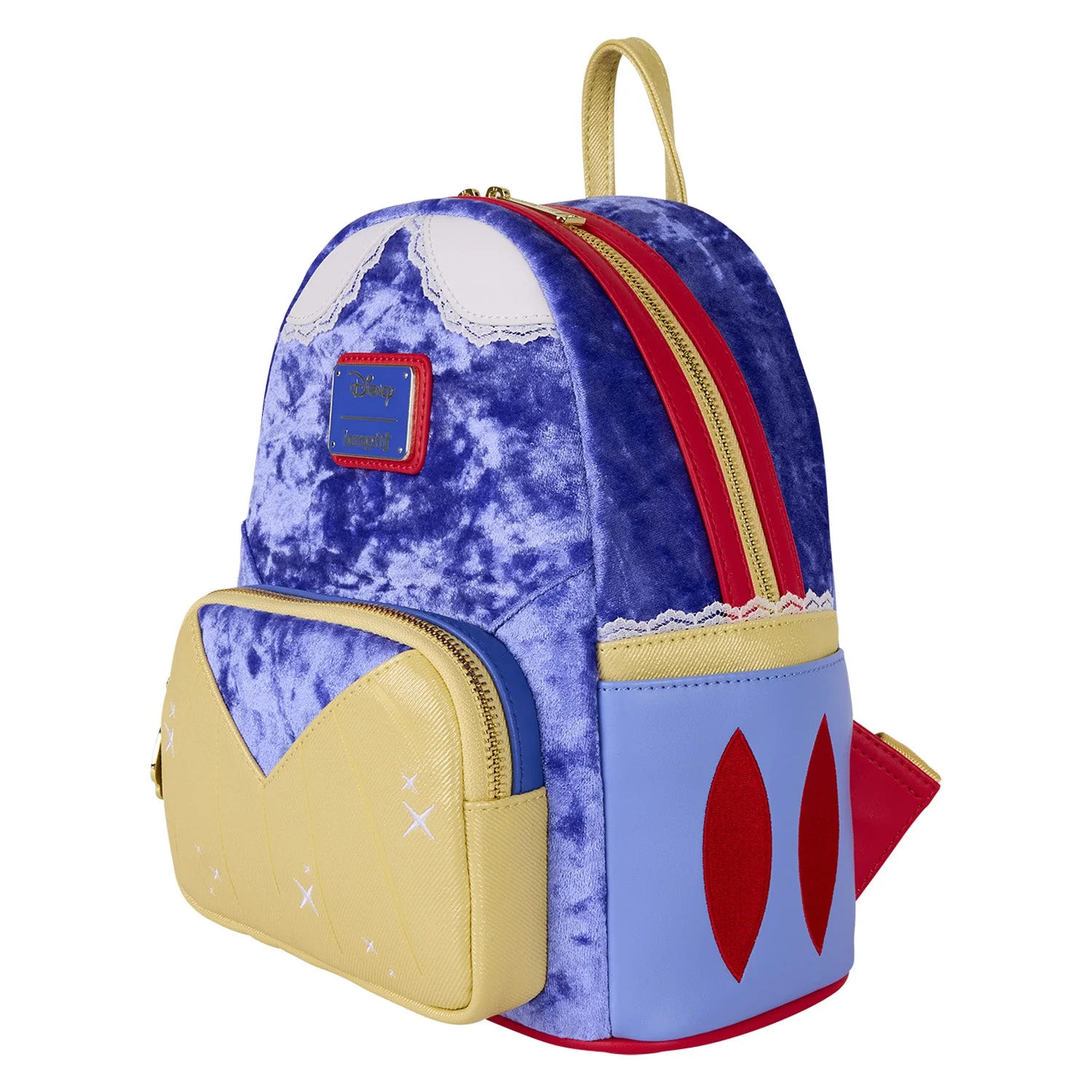 Loungefly x Disney Snow White Velvet Cosplay Mini Backpack - Image 3