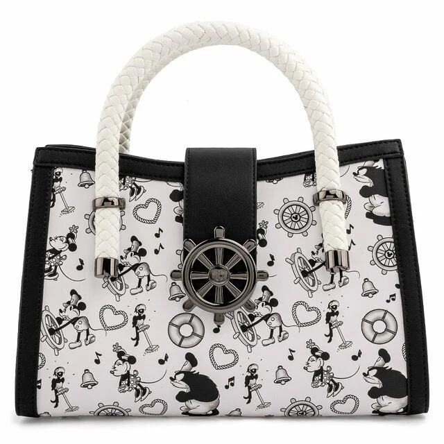 Loungefly x Disney Steamboat Willie All Over Print Crossbody Bag - Image 2