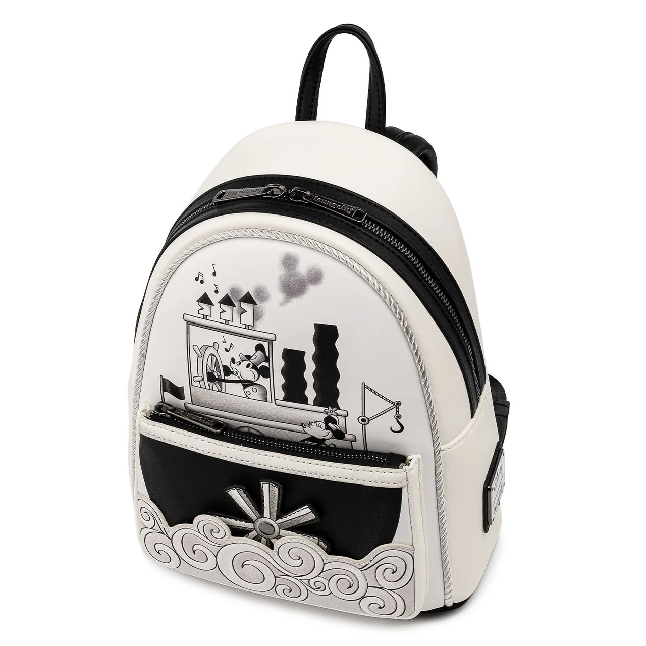 Loungefly x Disney Steamboat Willie Cruise Mini Backpack - Image 6