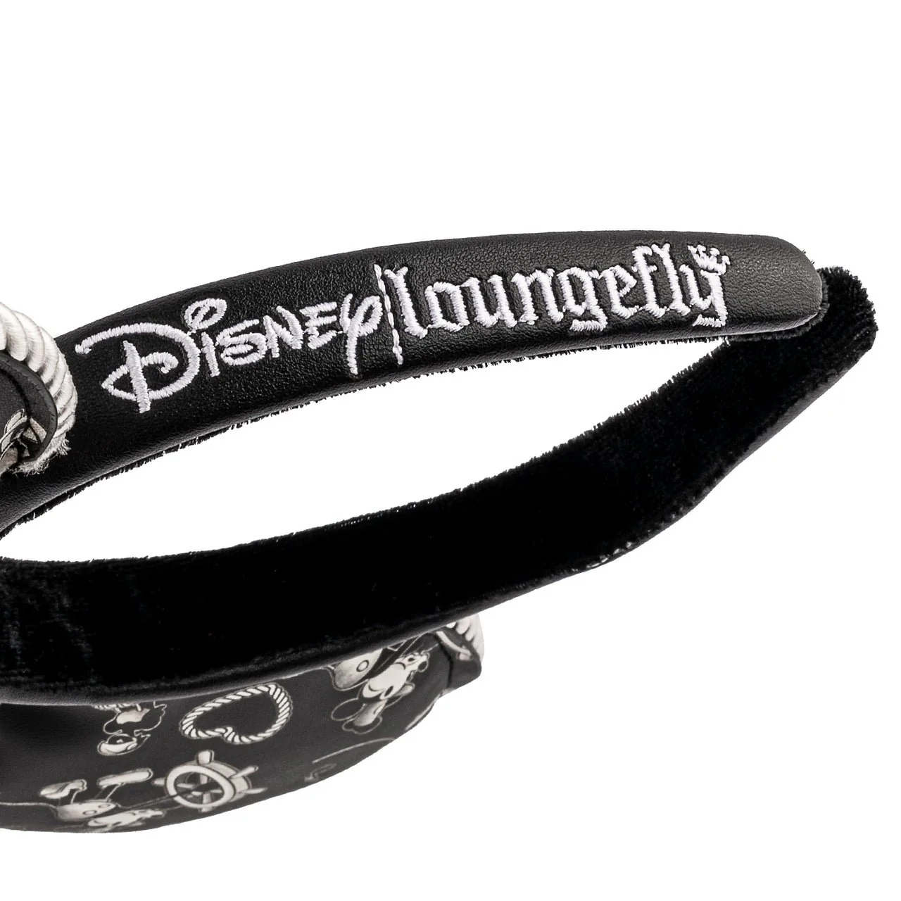 Loungefly x Disney Steamboat Willie Hat Headband - Image 3