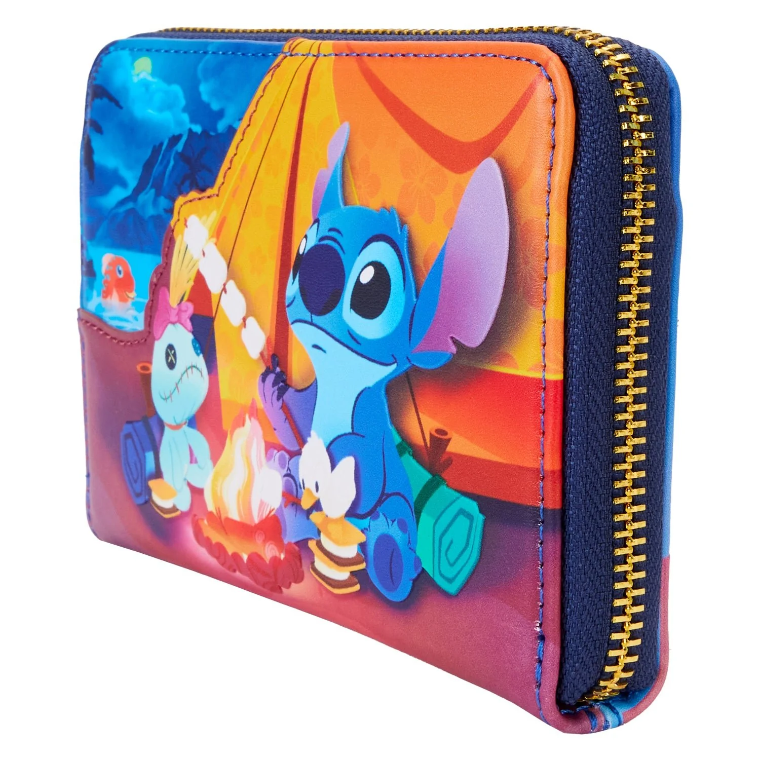 Loungefly x Disney Stitch Camping Cuties Zip Around Wallet - Image 2