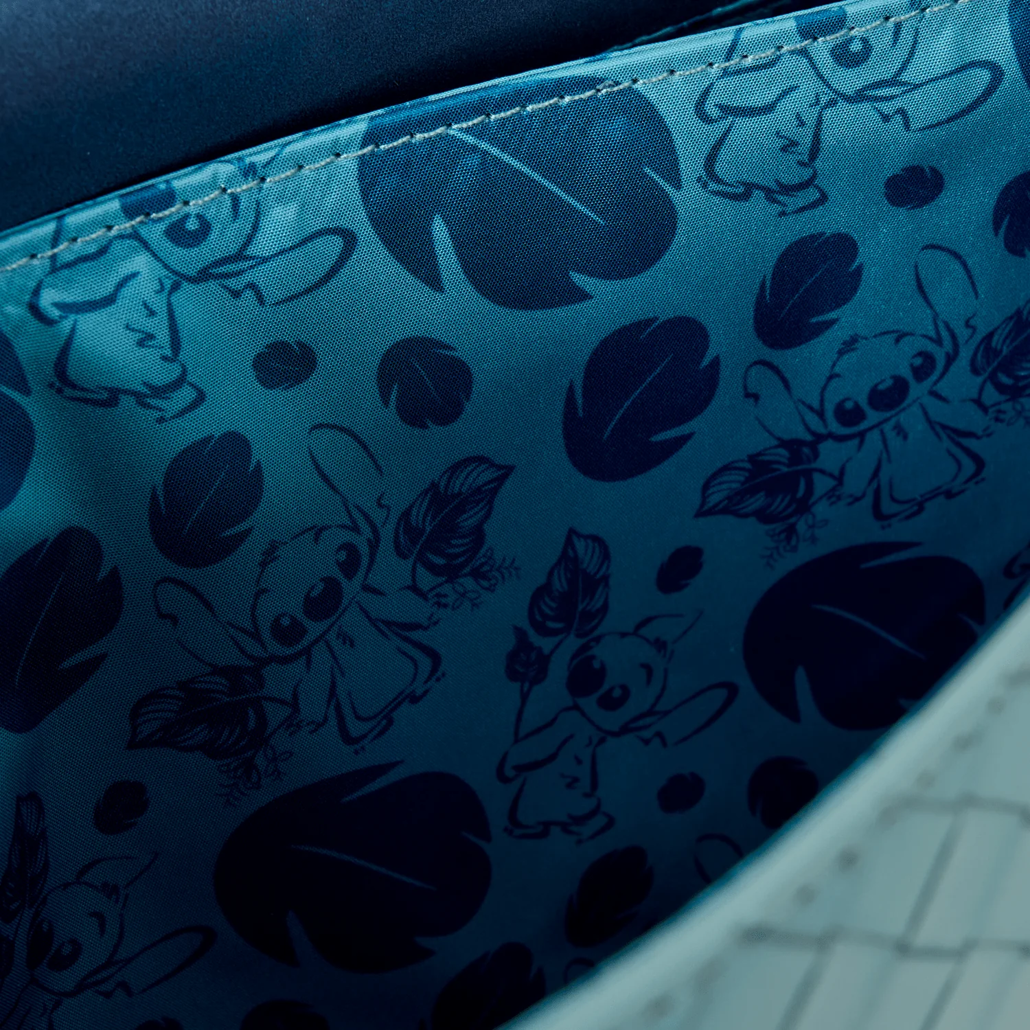 Loungefly x Disney Stitch Embroidered Floral Crossbody Bag - Image 5