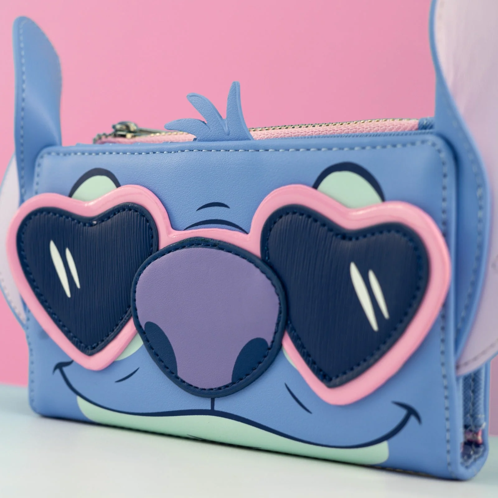Loungefly x Disney Stitch Heart Sunglasses Purse - Image 3