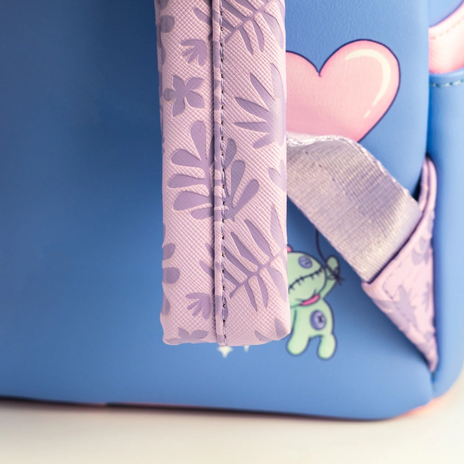 Loungefly x Disney Stitch Holding Heart Cosplay Mini Backpack - Image 4
