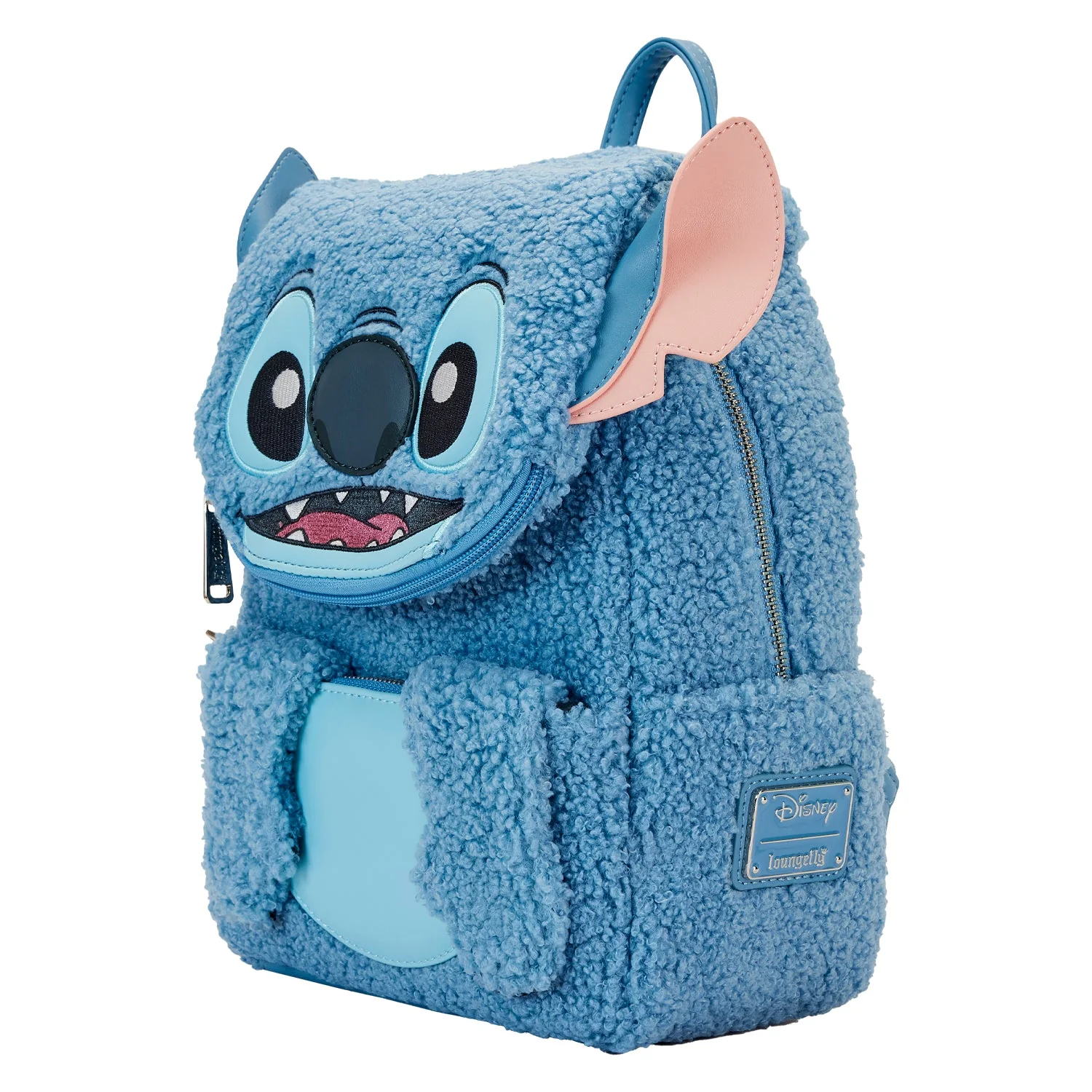 Loungefly x Disney Stitch Plush Cosplay Mini Backpack - Image 4