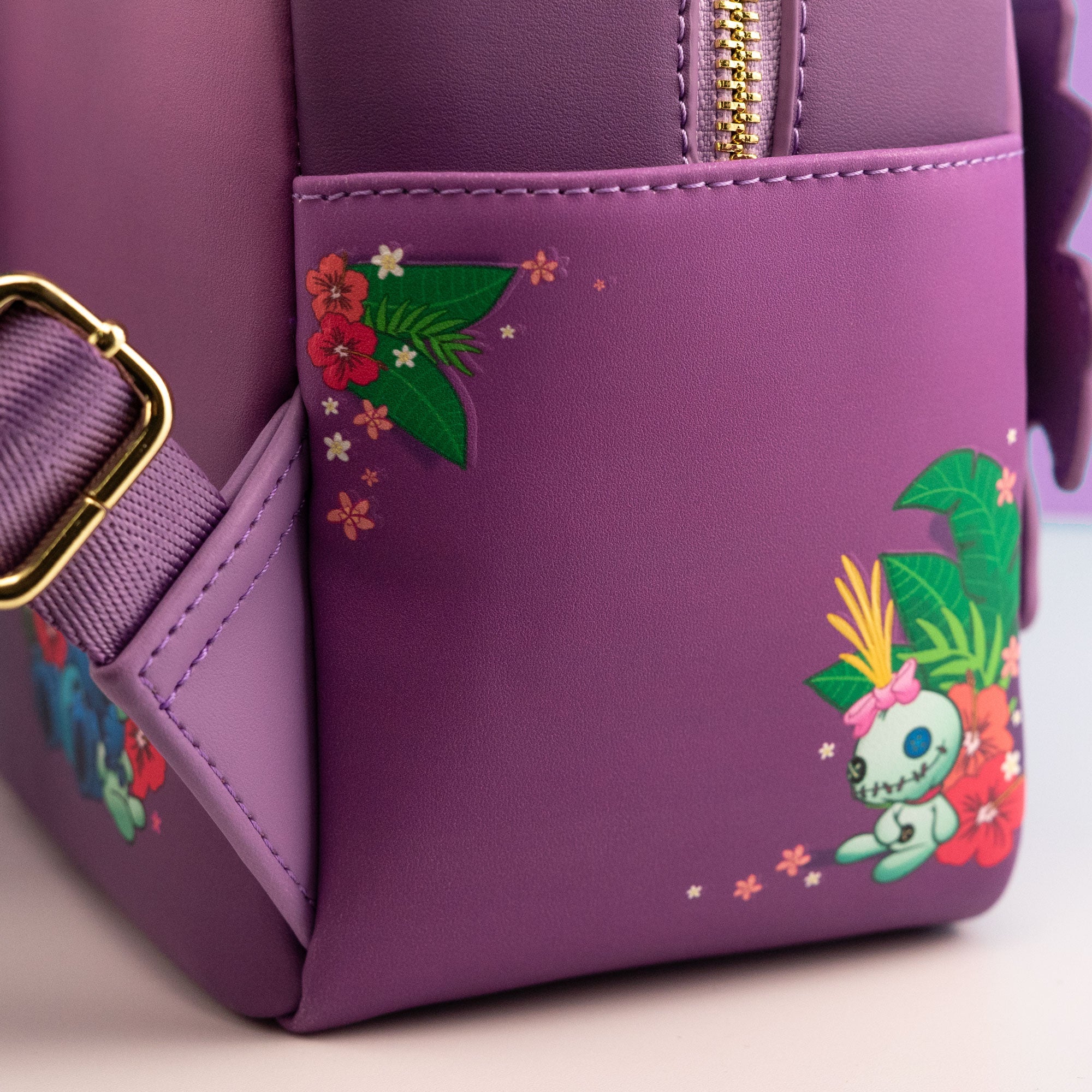 Loungefly x Disney Stitch & Scrump Reading Book Mini Backpack - Image 4