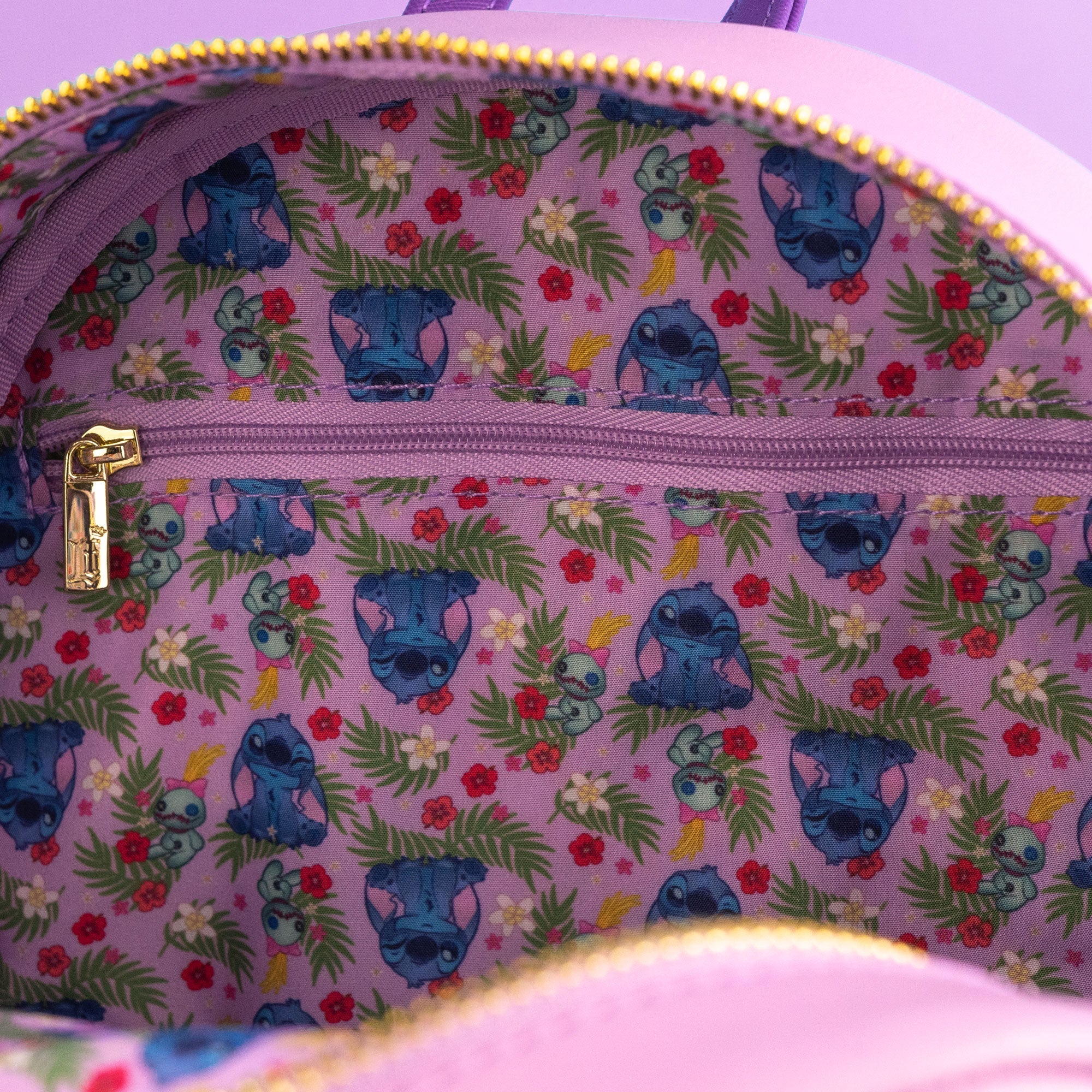 Loungefly x Disney Stitch & Scrump Reading Book Mini Backpack - Image 6