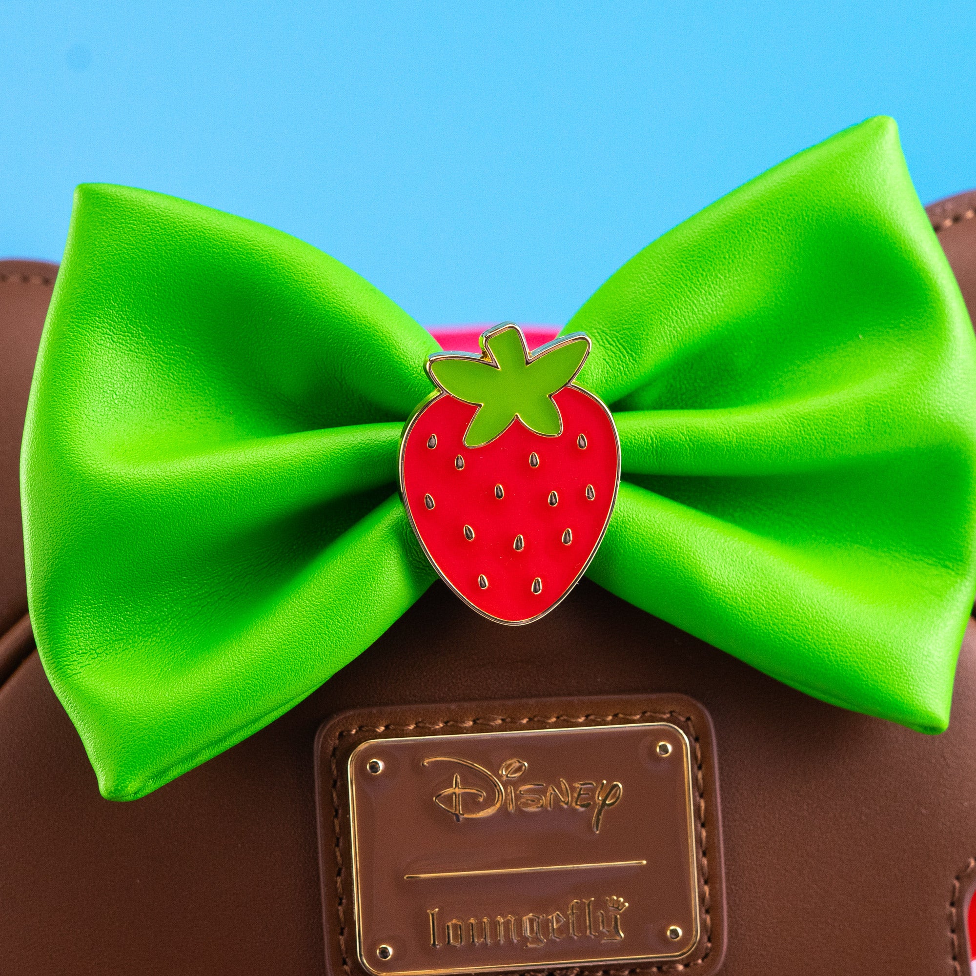 Loungefly x Disney Minnie Mouse Chocolate Strawberry Scented Mini Backpack - Image 2