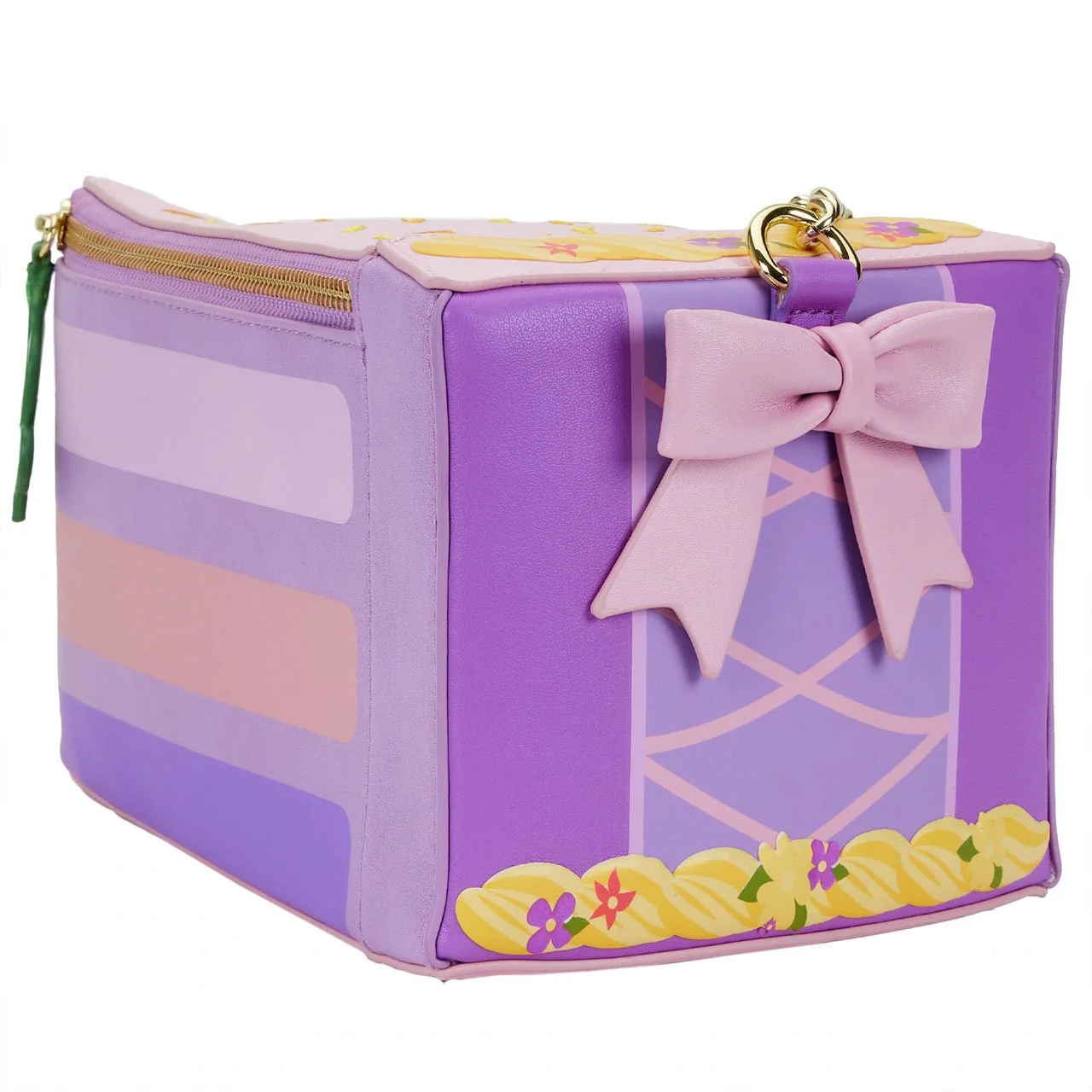 Loungefly x Disney Tangled Princess Rapunzel Dress Cosplay Cake Crossbody Bag - Image 4