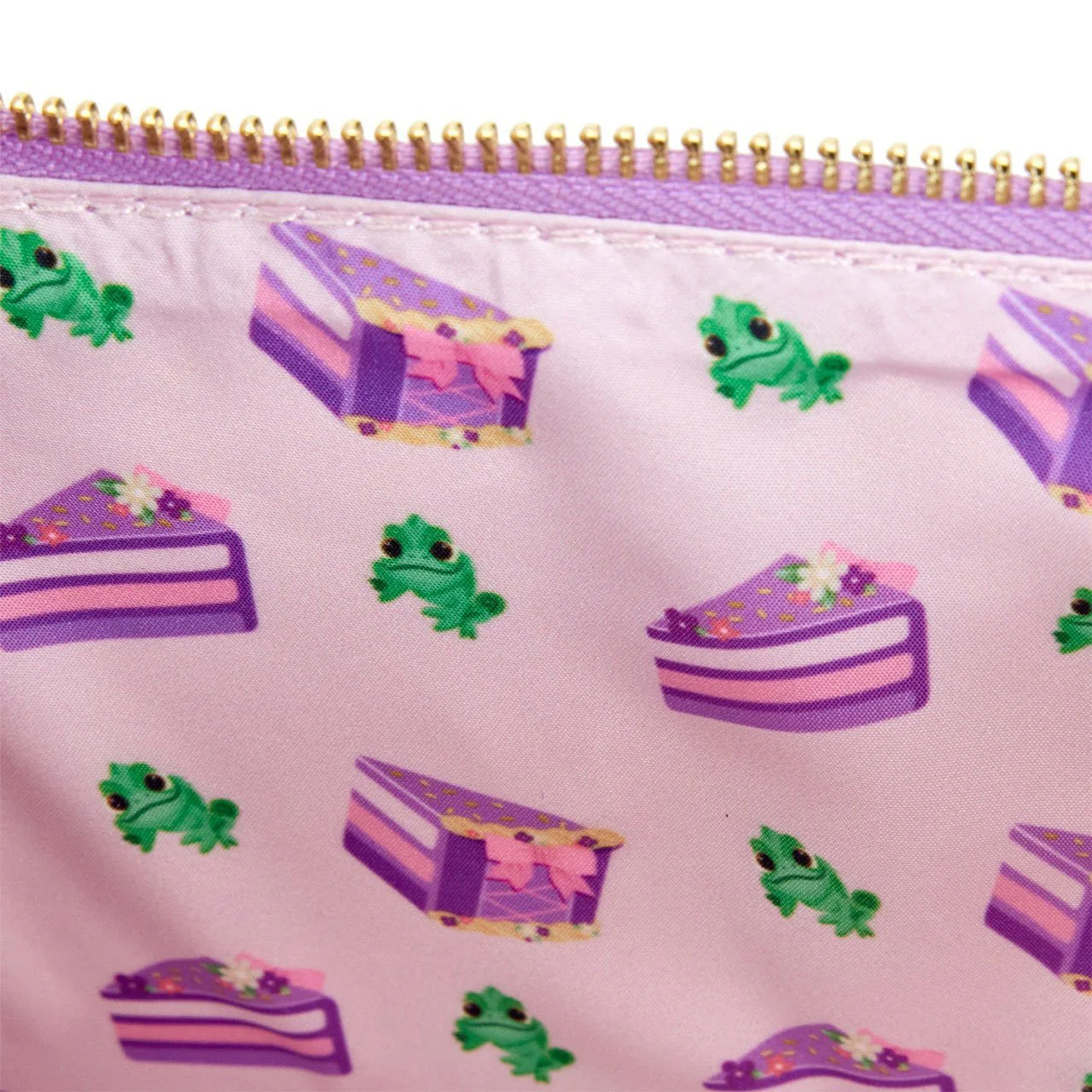 Loungefly x Disney Tangled Princess Rapunzel Dress Cosplay Cake Crossbody Bag - Image 6