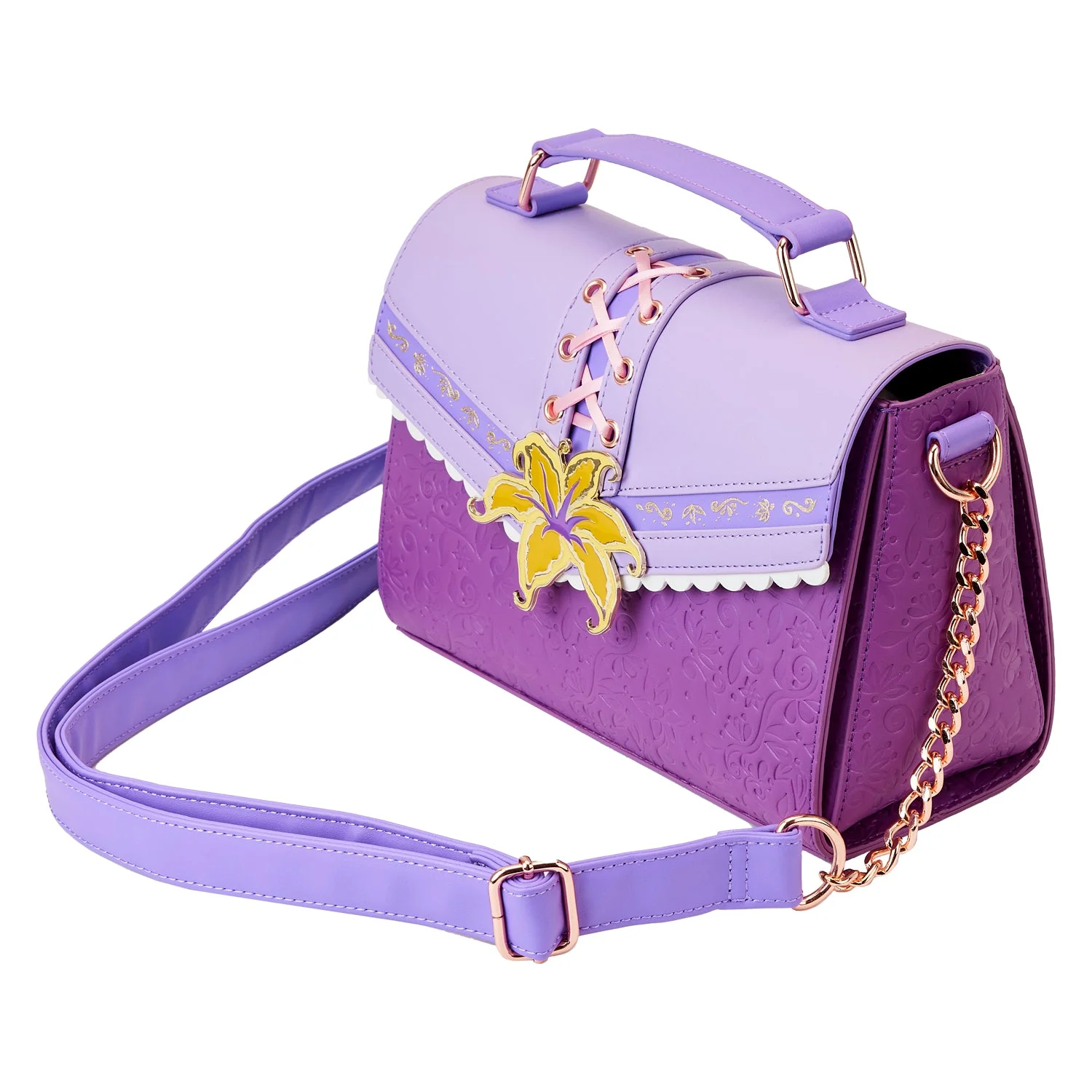 Loungefly x Disney Tangled Magic Flower Crossbody Bag - Image 2