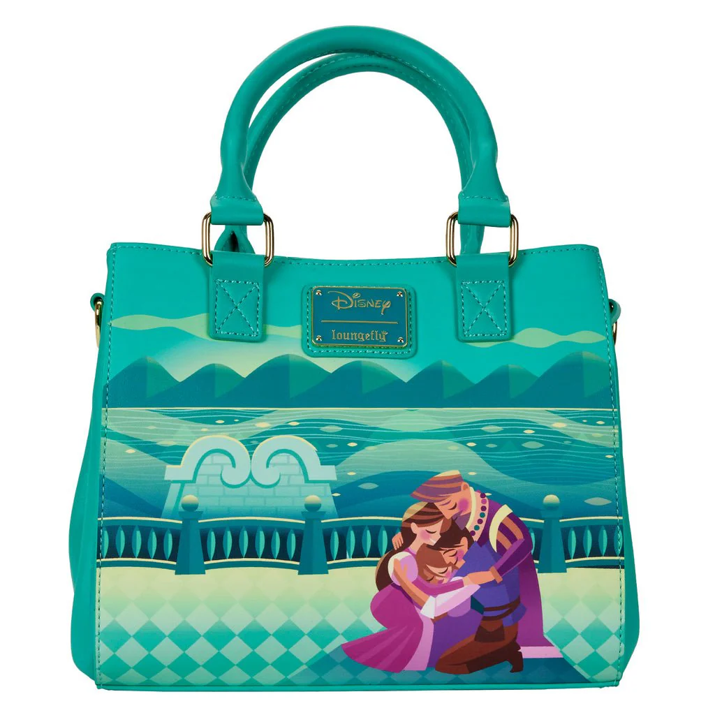 Loungefly x Disney Tangled Princess Castle Crossbody Bag - Image 4