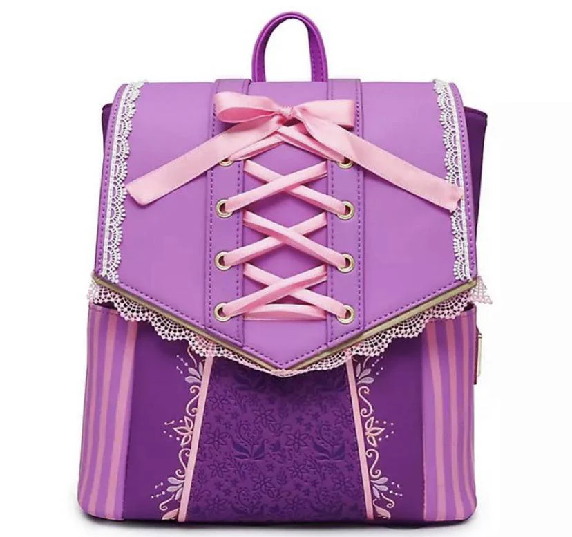 Loungefly x Disney Tangled Rapunzel Dress Mini Backpack - Image 2