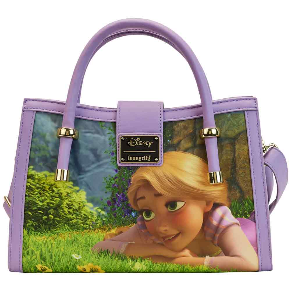 Loungefly x Disney Tangled Rapunzel Scenes Crossbody Bag - Image 2
