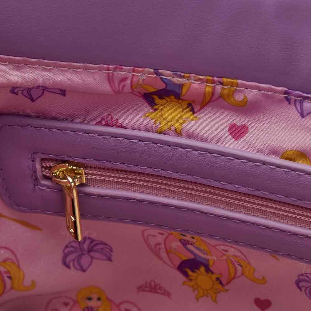 Loungefly x Disney Tangled Rapunzel Scenes Crossbody Bag - Image 5