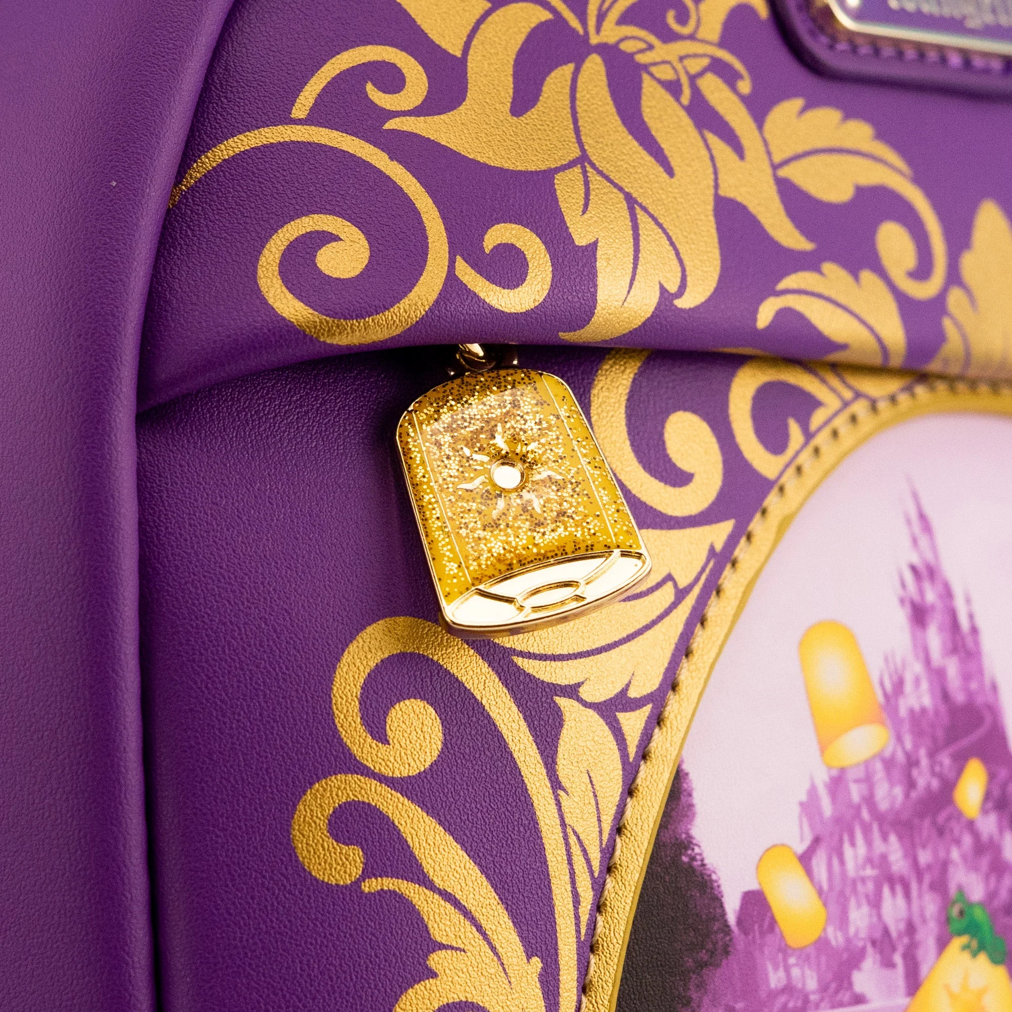 Loungefly x Disney Tangled Rapunzel Hair Swing Mini Backpack - Image 3