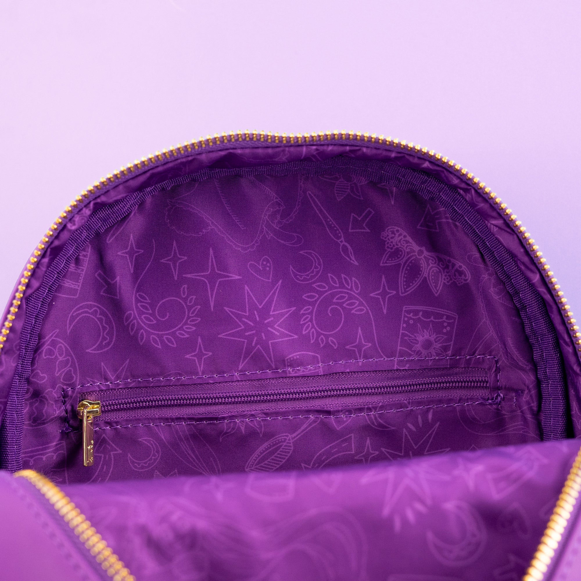 Loungefly x Disney Tangled Rapunzel Hair Swing Mini Backpack - Image 4
