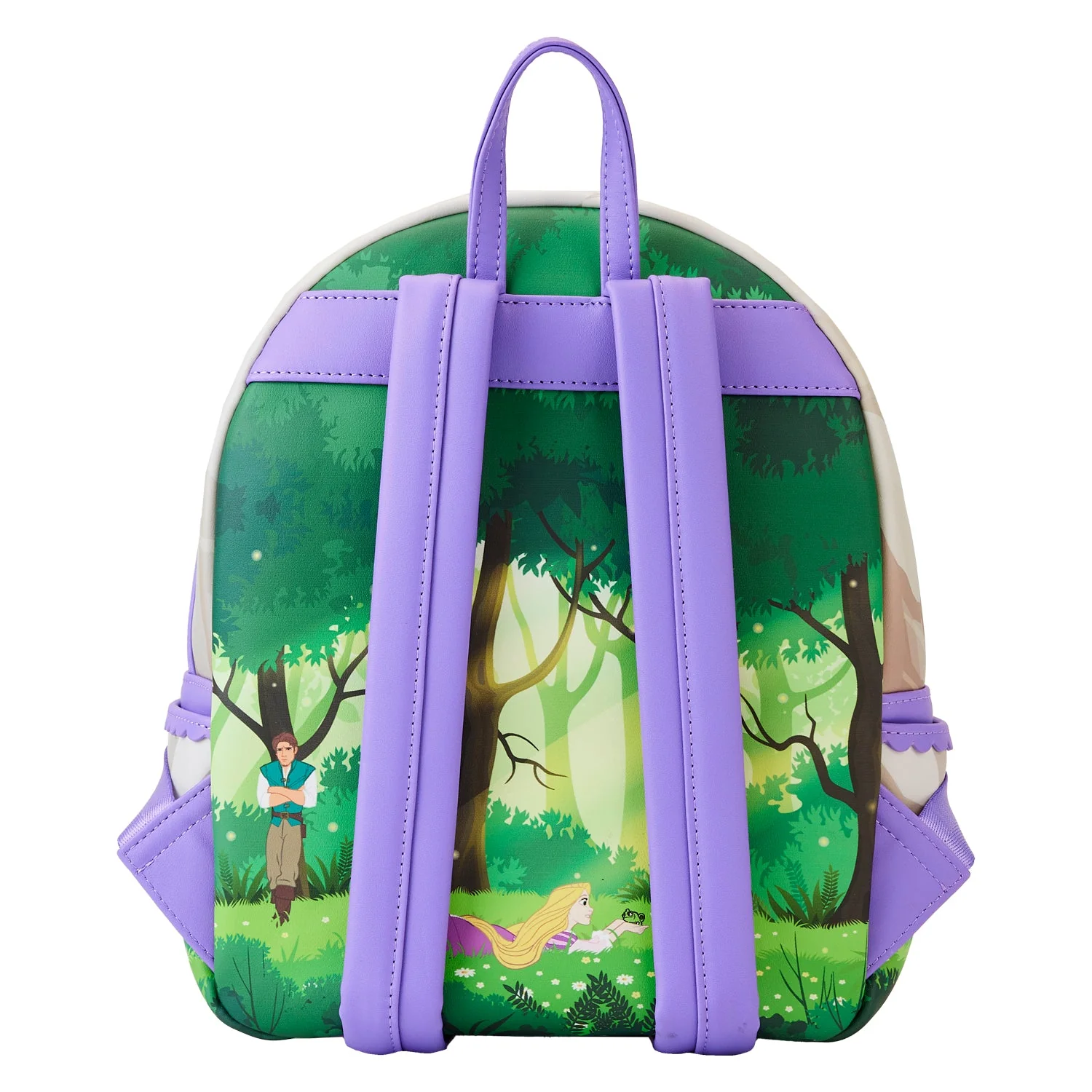 Loungefly x Disney Tangled Rapunzel Swinging From Tower Mini Backpack - Image 5