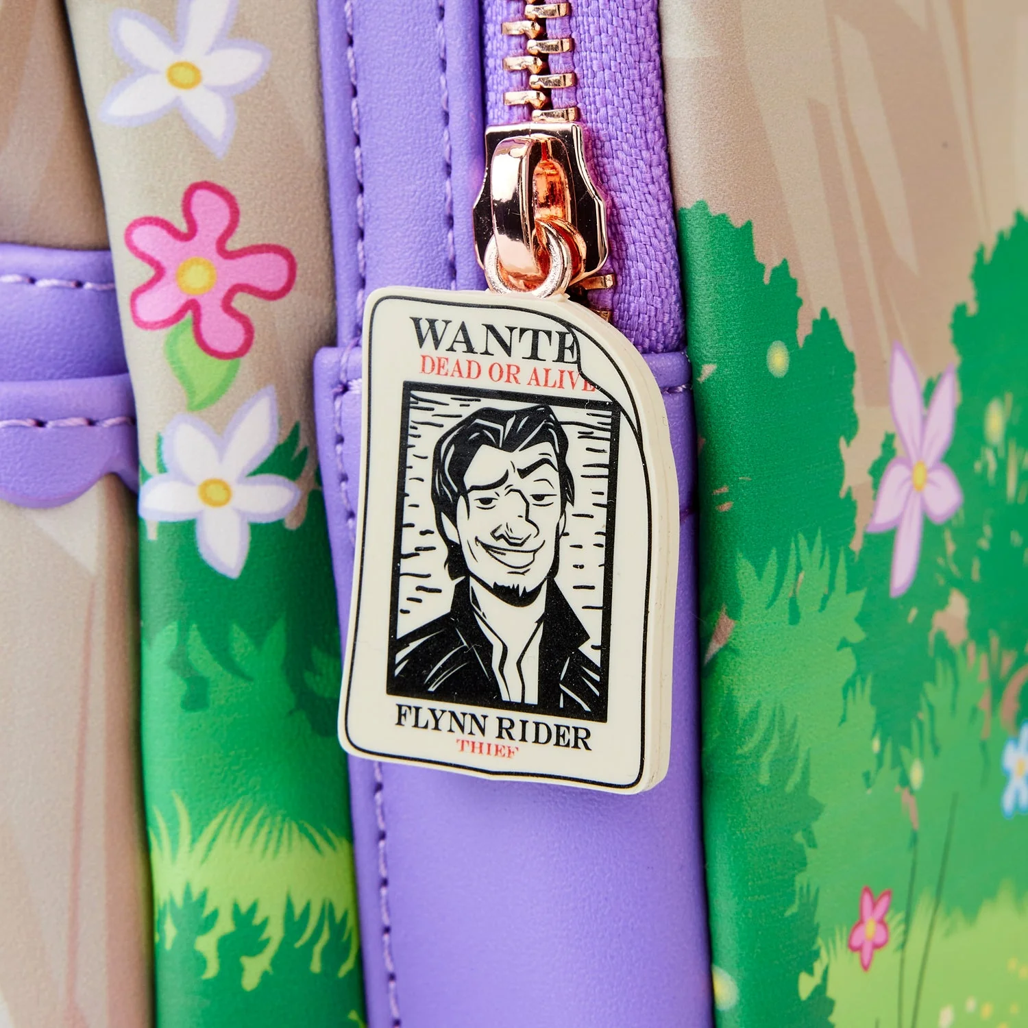 Loungefly x Disney Tangled Rapunzel Swinging From Tower Mini Backpack - Image 6