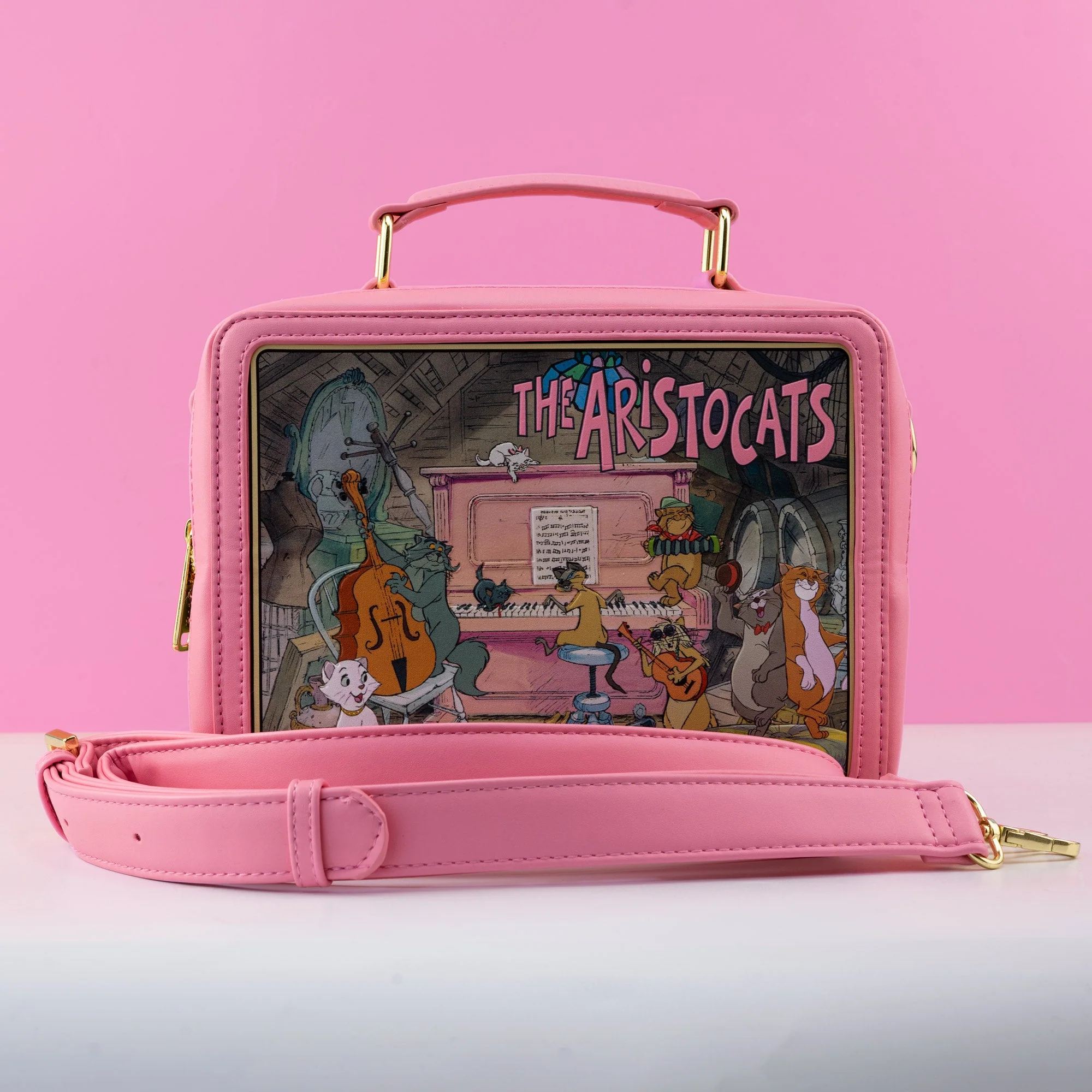 Loungefly x Disney The Aristocats Lunchbox Crossbody Bag - Image 2