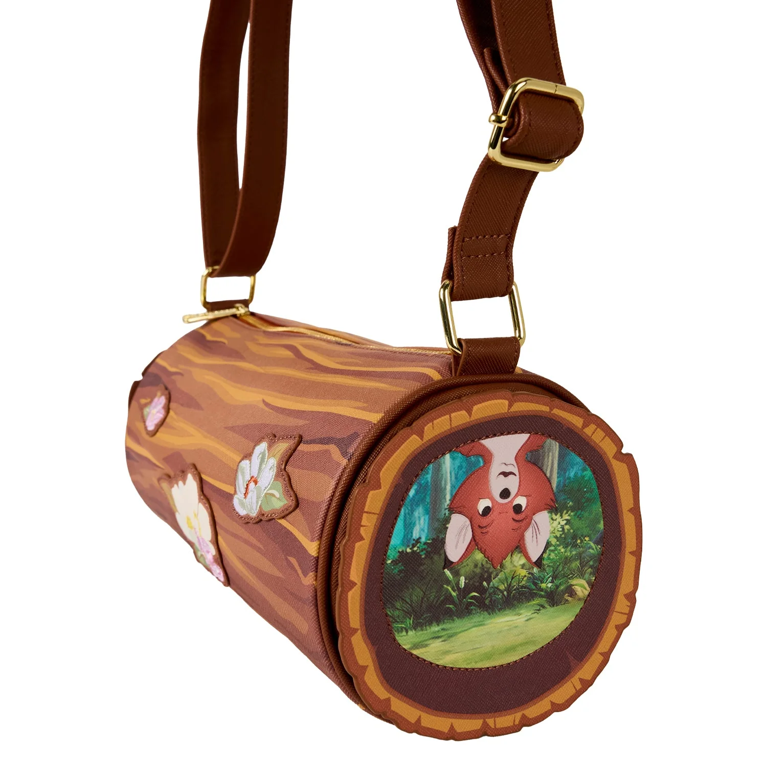 Loungefly x Disney The Fox And The Hound Log Crossbody Bag - Image 4