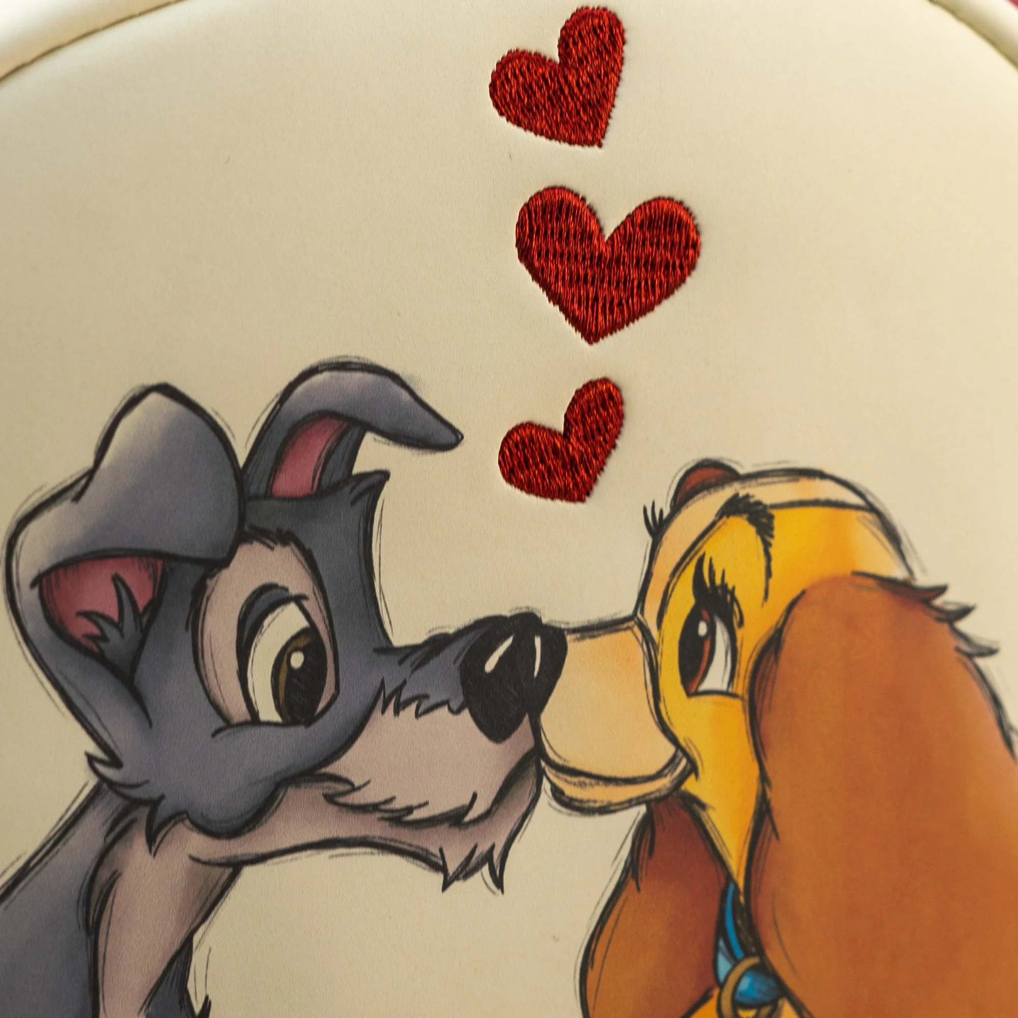 Loungefly x Disney The Lady and the Tramp Heart Mini Backpack - Image 6