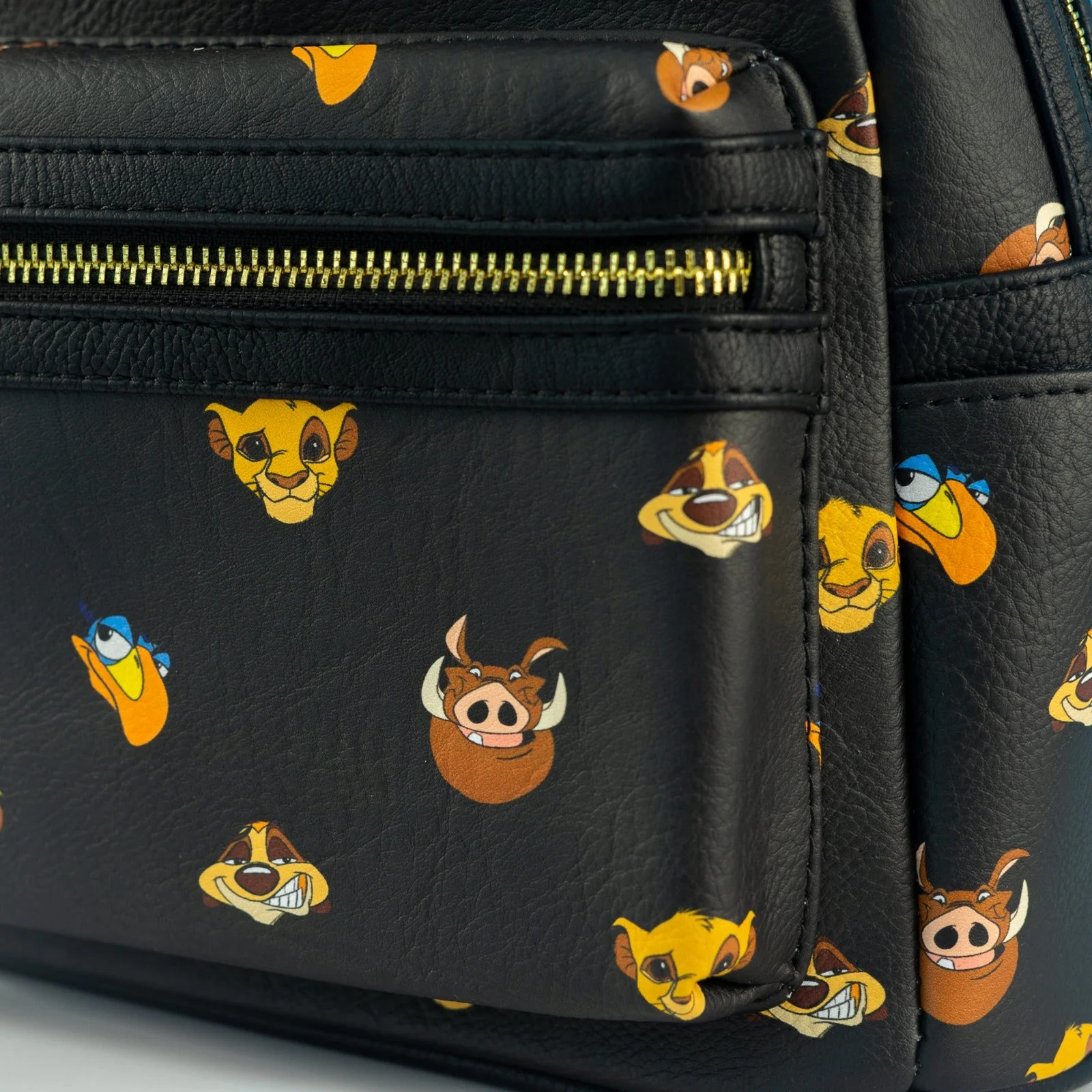 Loungefly x Disney The Lion King Character Faces AOP Mini Backpack - Image 3