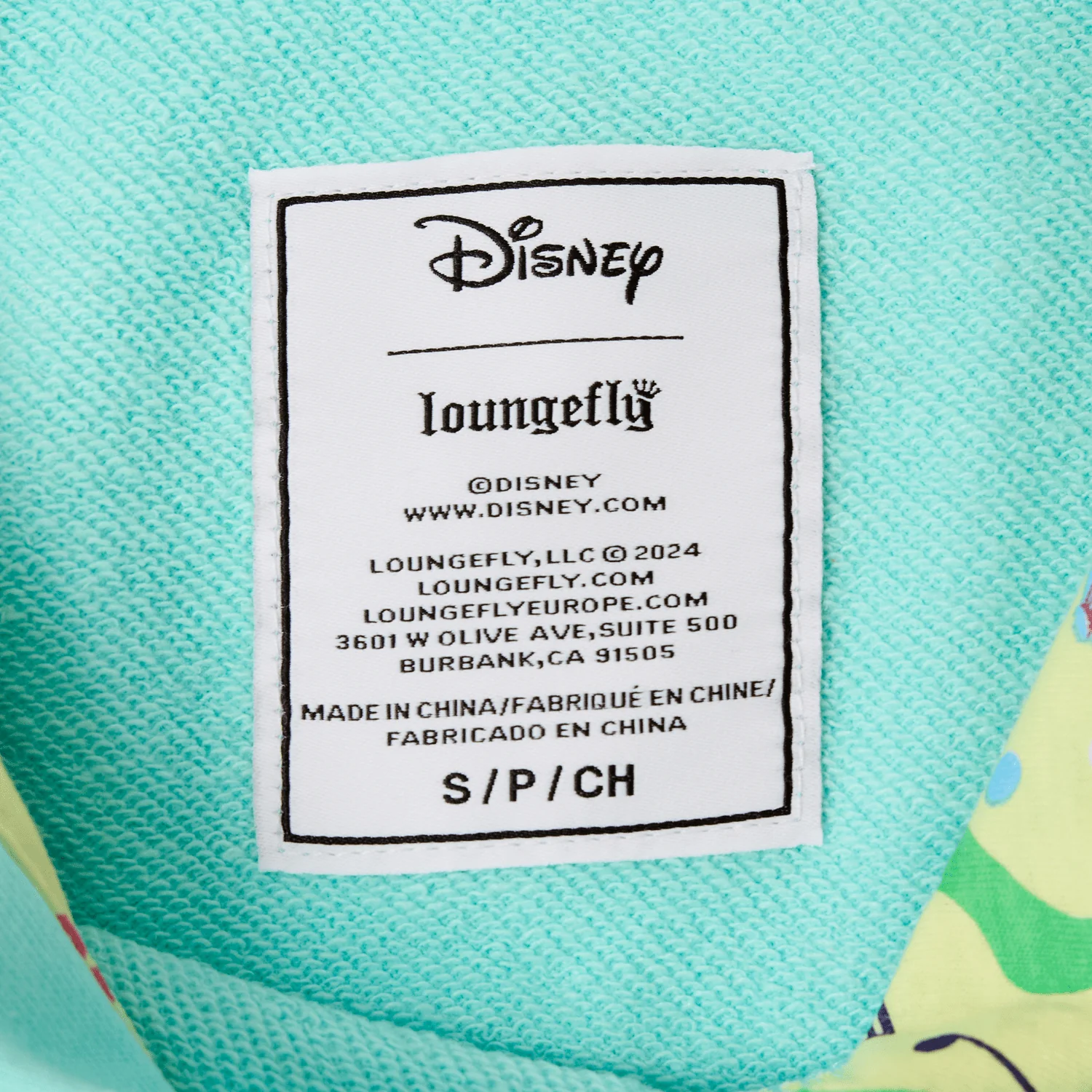 Loungefly x Disney The Little Mermaid Ariel and Flounder Unisex Hoodie - Image 8