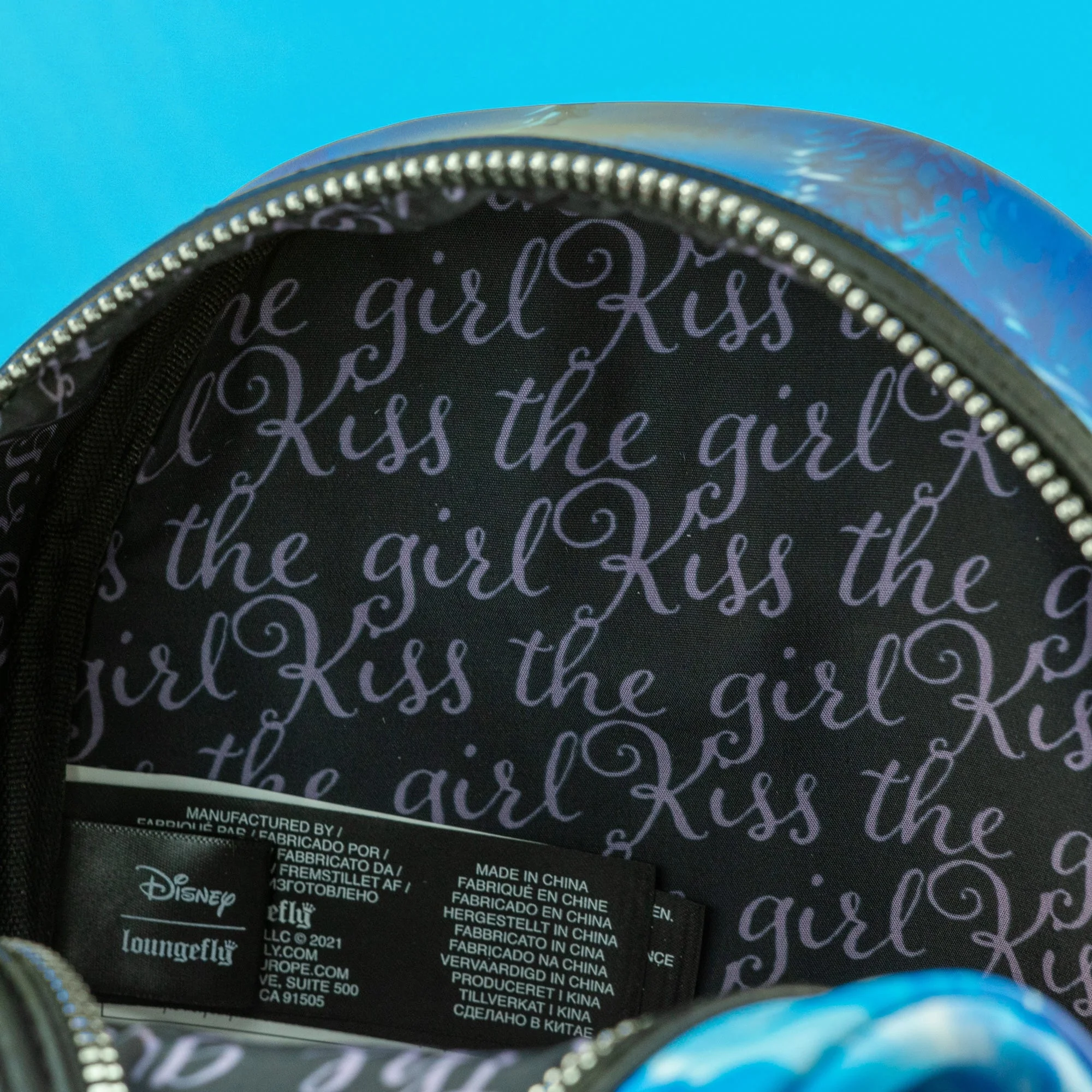 Loungefly x Disney The Little Mermaid Kiss The Girl Mini Backpack - Image 5