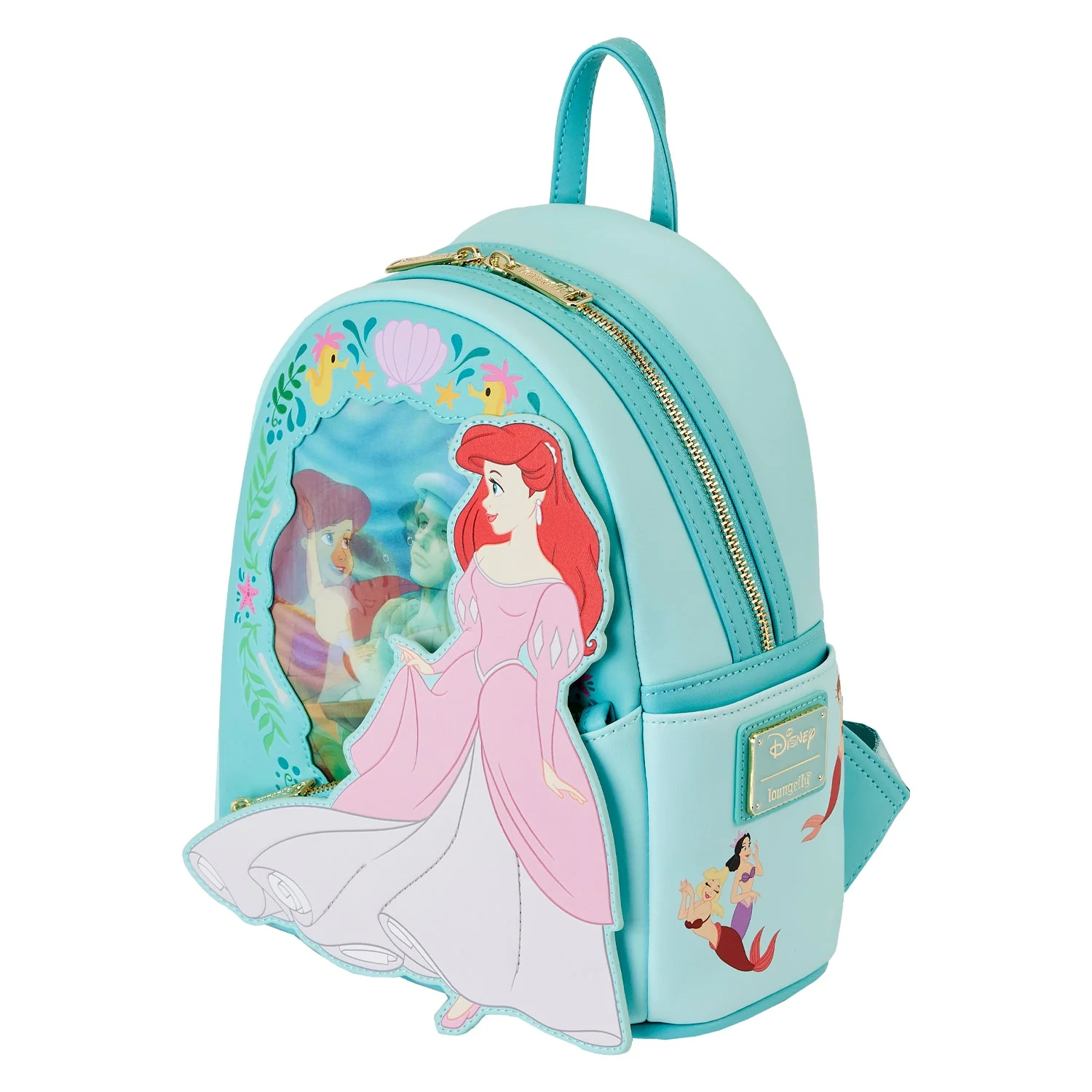 Loungefly x Disney The Little Mermaid Lenticular Mini Backpack - Image 5