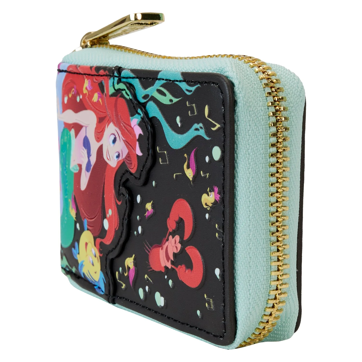 Loungefly x Disney The Little Mermaid Life is The Bubbles Accordion Wallet - Image 4