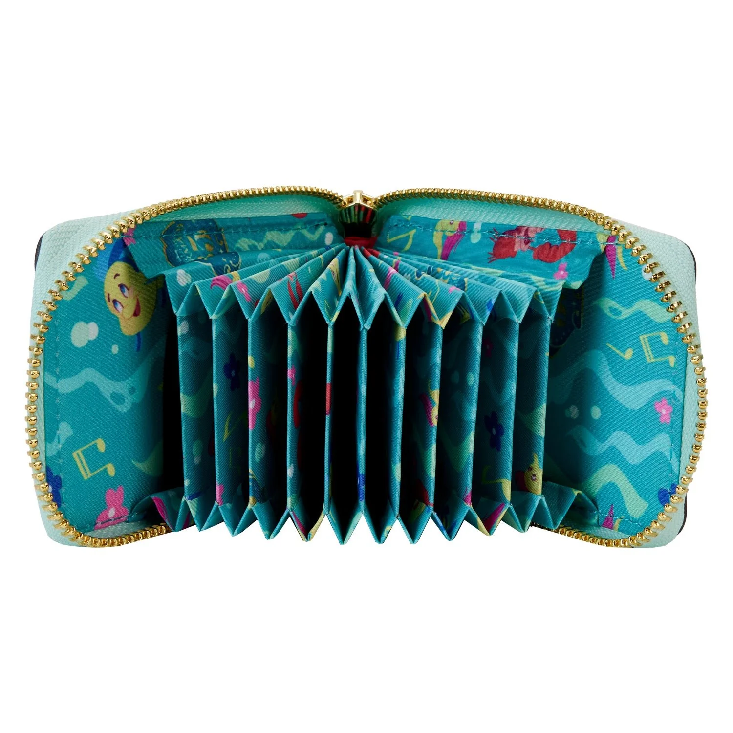 Loungefly x Disney The Little Mermaid Life is The Bubbles Accordion Wallet - Image 5