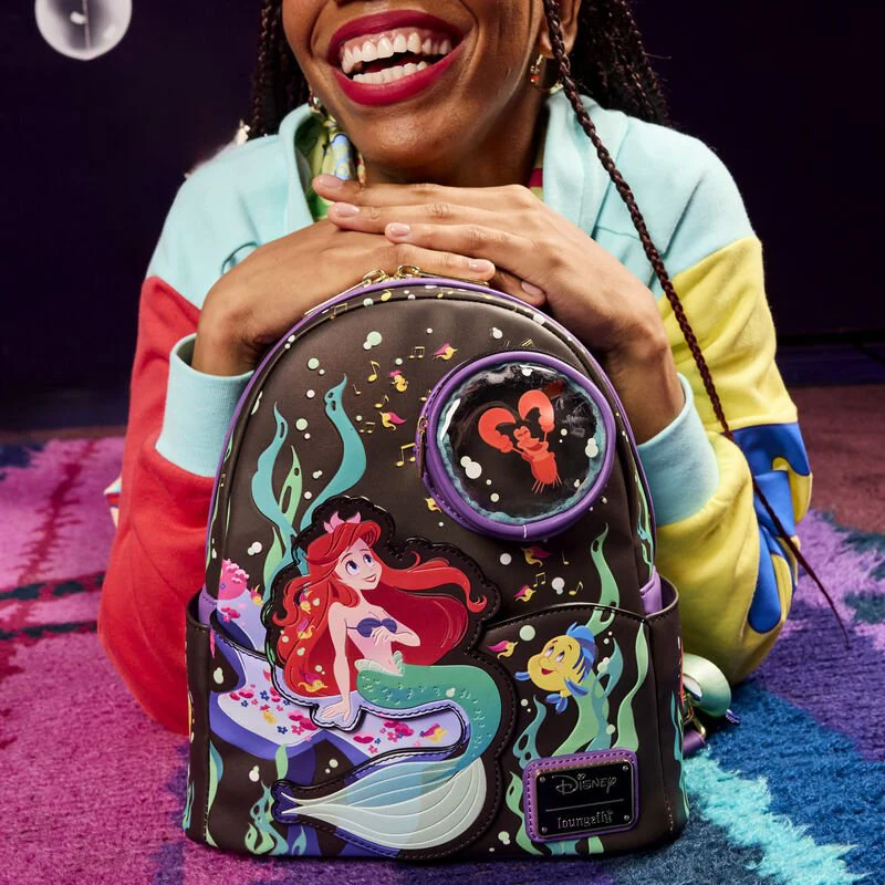Loungefly x Disney The Little Mermaid Life is The Bubbles Mini Backpack - Image 2
