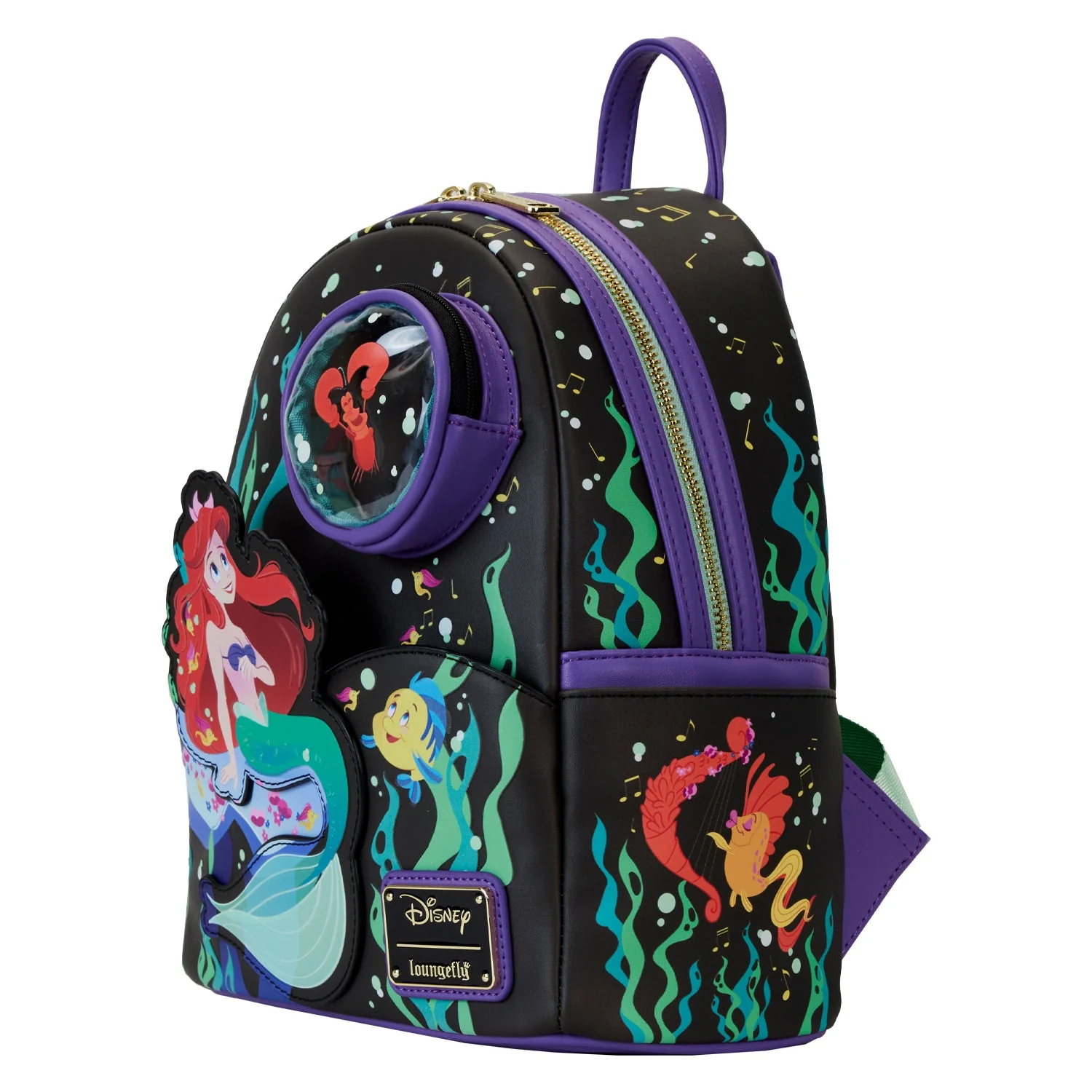 Loungefly x Disney The Little Mermaid Life is The Bubbles Mini Backpack - Image 3