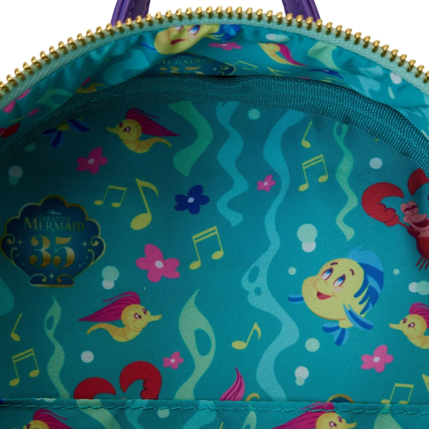 Loungefly x Disney The Little Mermaid Life is The Bubbles Mini Backpack - Image 7