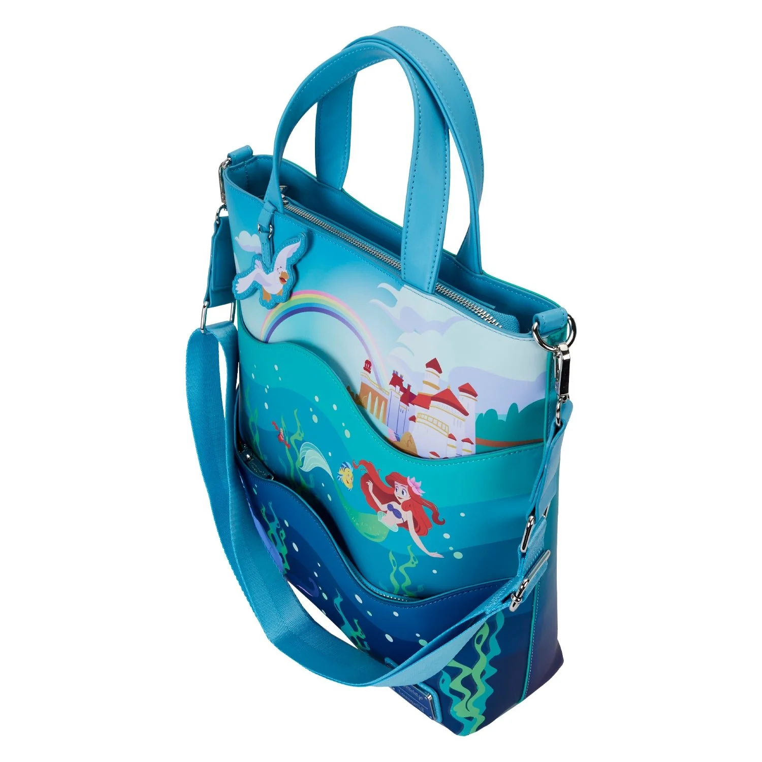 Loungefly x Disney The Little Mermaid Life is The Bubbles Tote Bag - Image 6