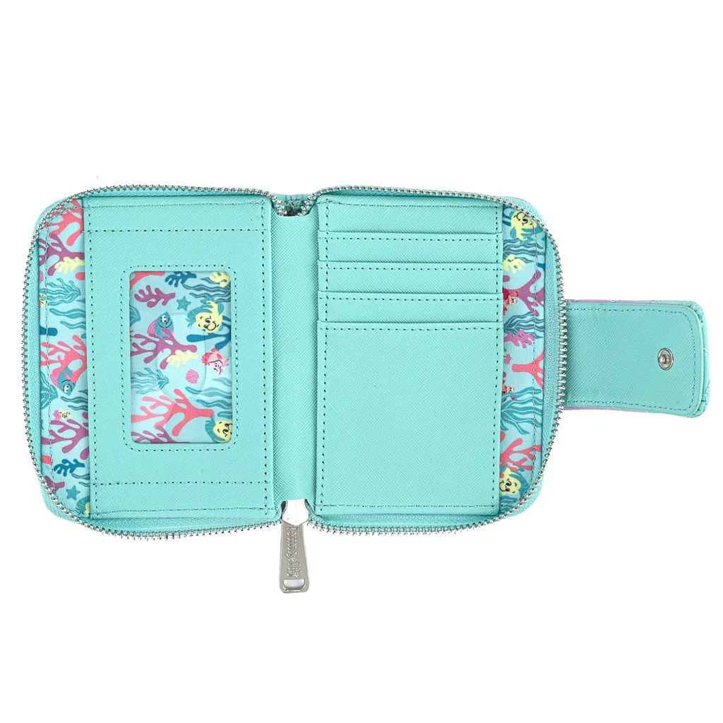 Loungefly x Disney The Little Mermaid Ombre Scales Card Holder - Image 3